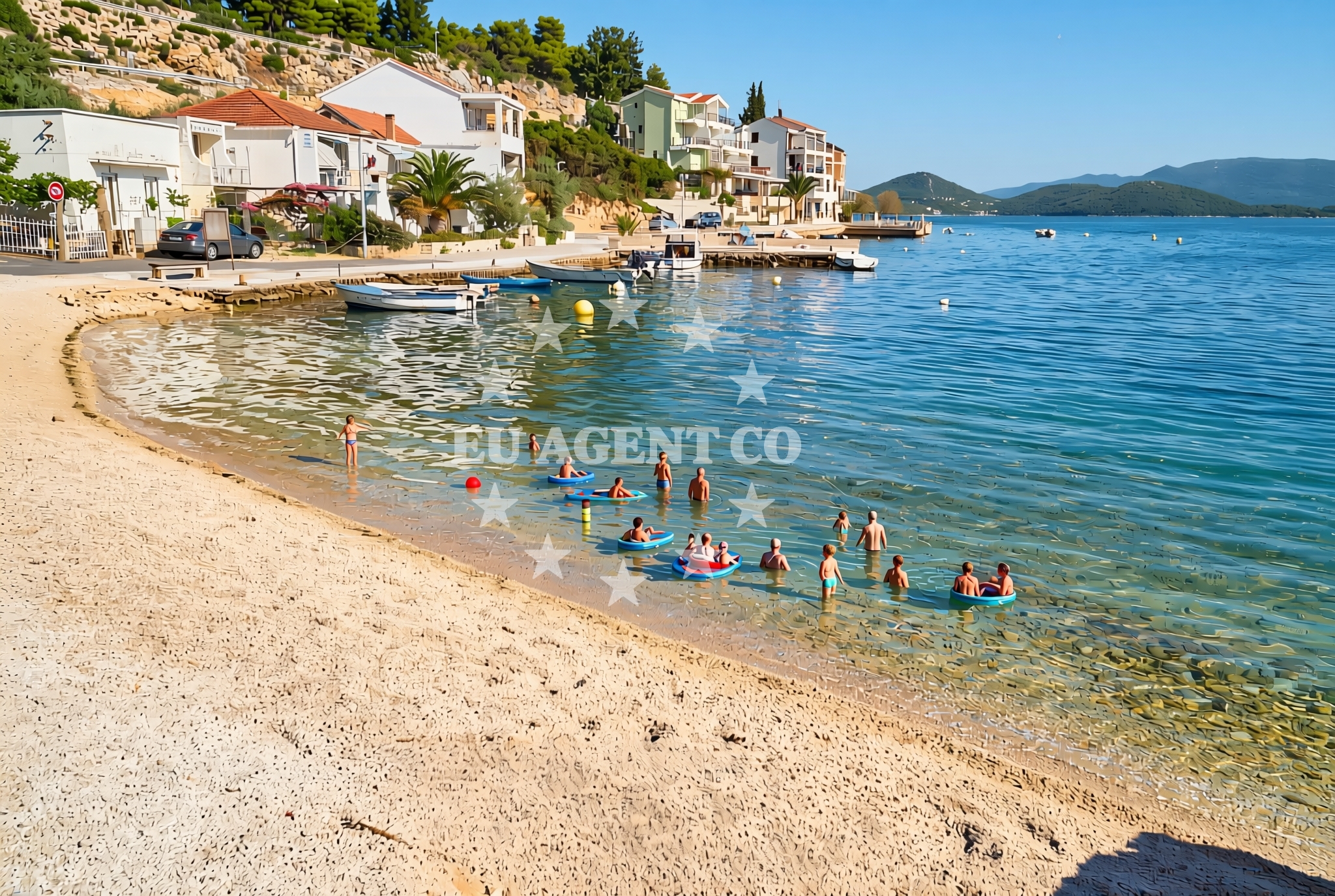 Additional view of Duboka sredina, Duboka (Slivno) Beach in Duboka sredina