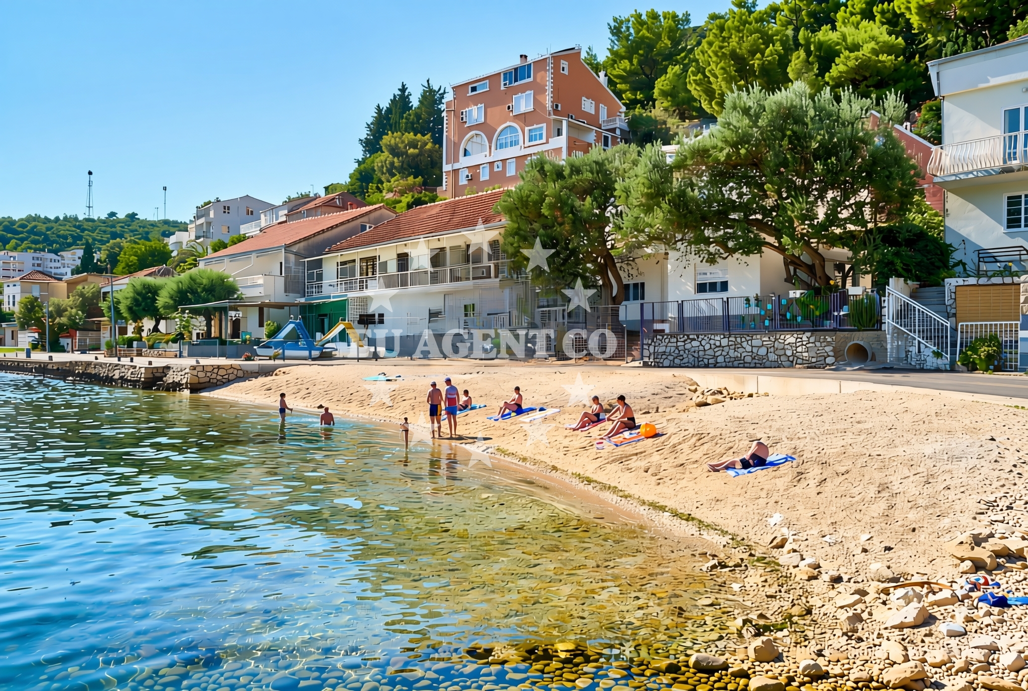 Additional view of Duboka sredina, Duboka (Slivno) Beach in Duboka sredina