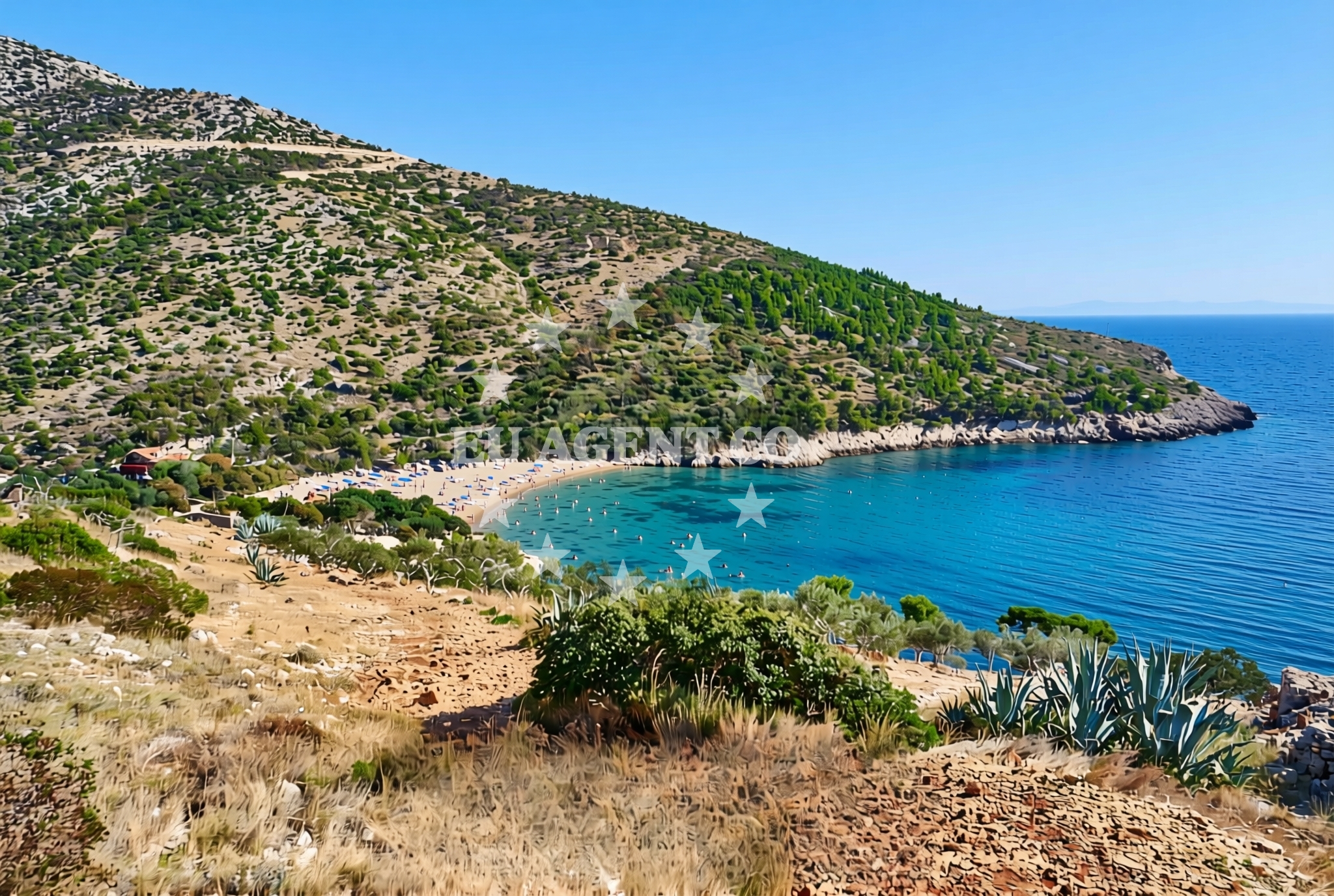Additional view of Dubovica beach in Velo Grablje 32 A, Hvar