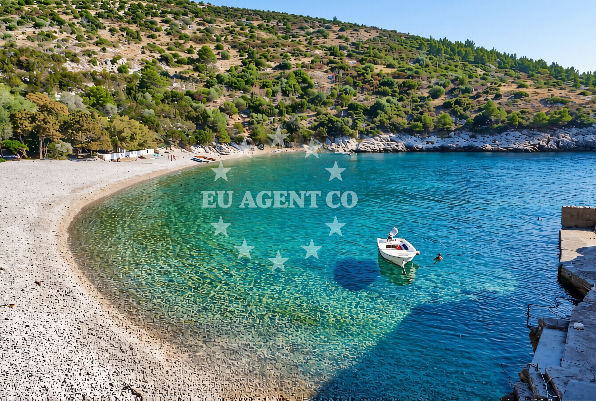Additional view of Dubovica beach in Velo Grablje 32 A, Hvar