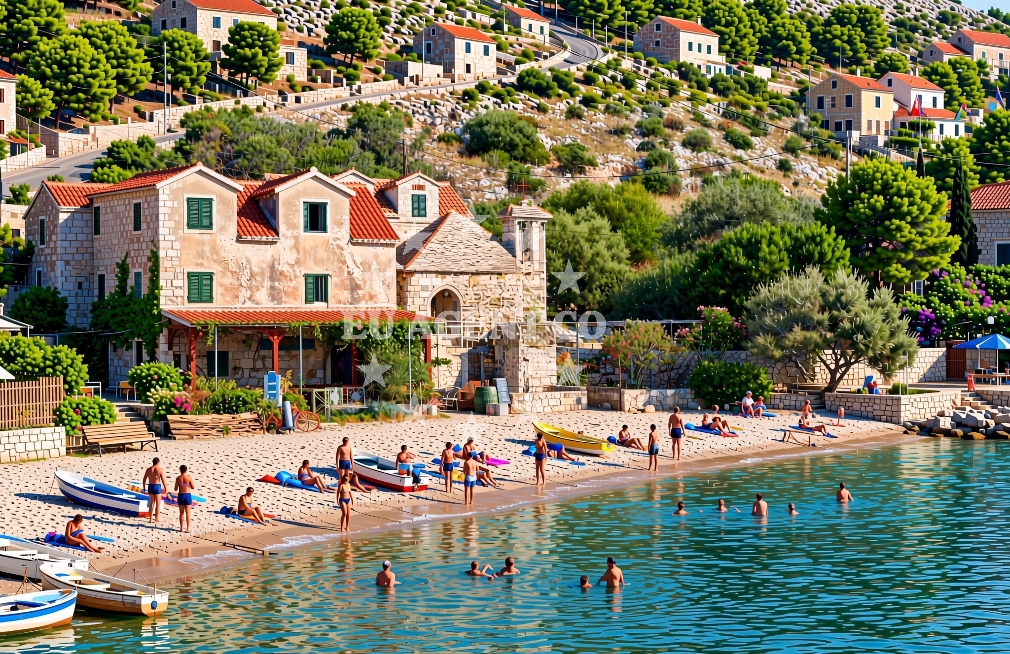Additional view of Dubovica beach in Velo Grablje 32 A, Hvar