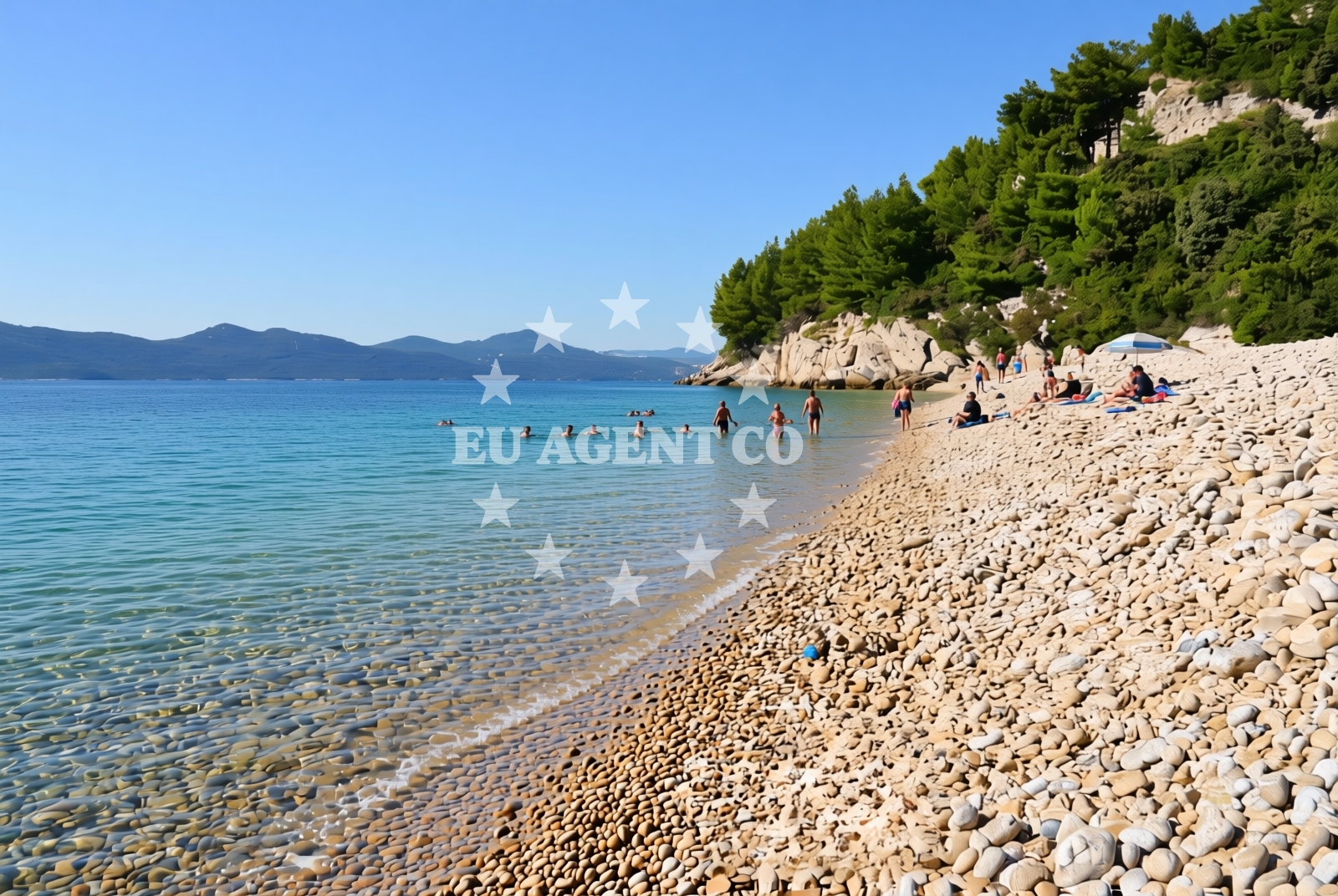 Additional view of Dubravica (Dubrovnik): beaches and coves (1) in Dubravica (Dubrovnik)