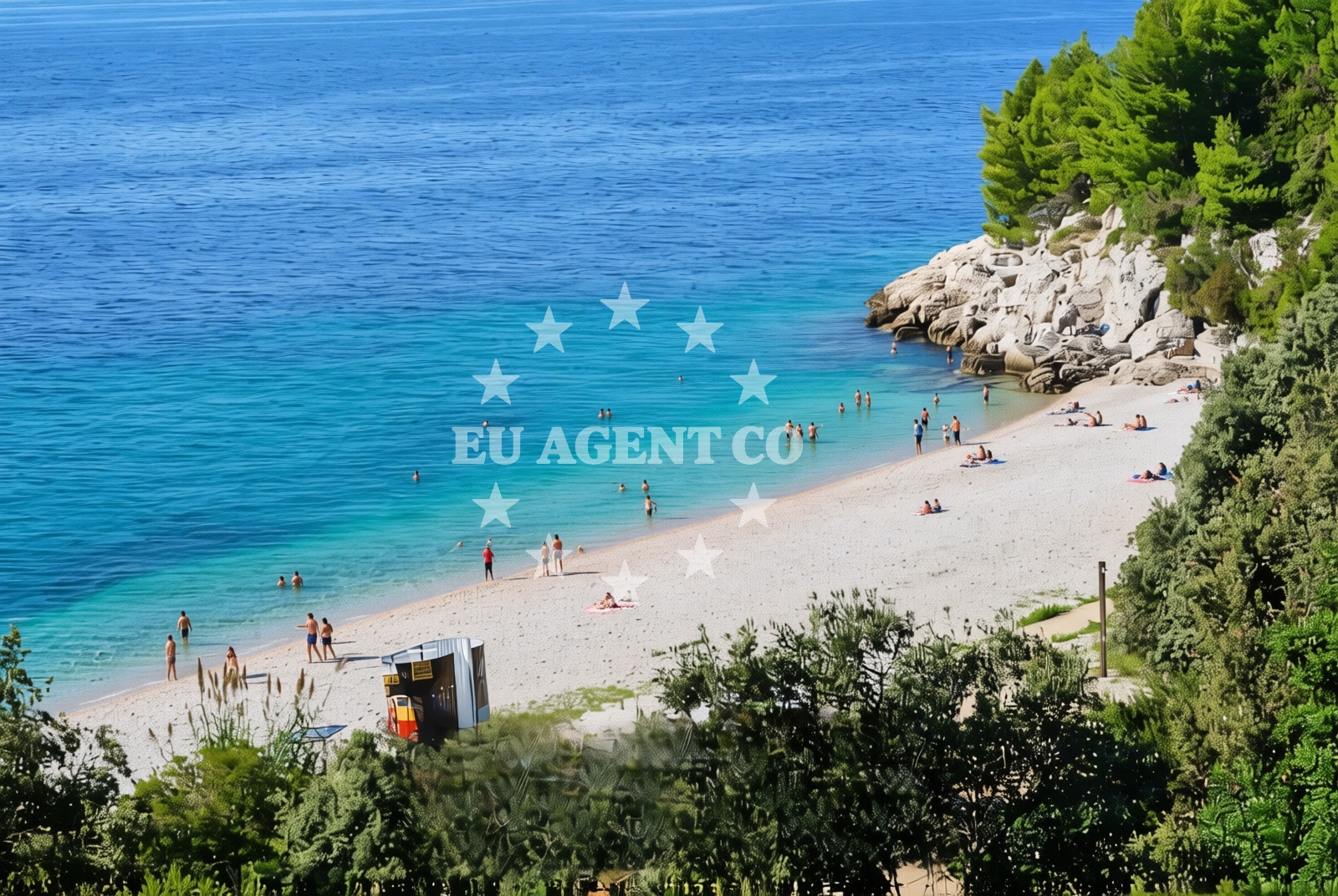 Additional view of Dubravica (Dubrovnik): beaches and coves (1) in Dubravica (Dubrovnik)