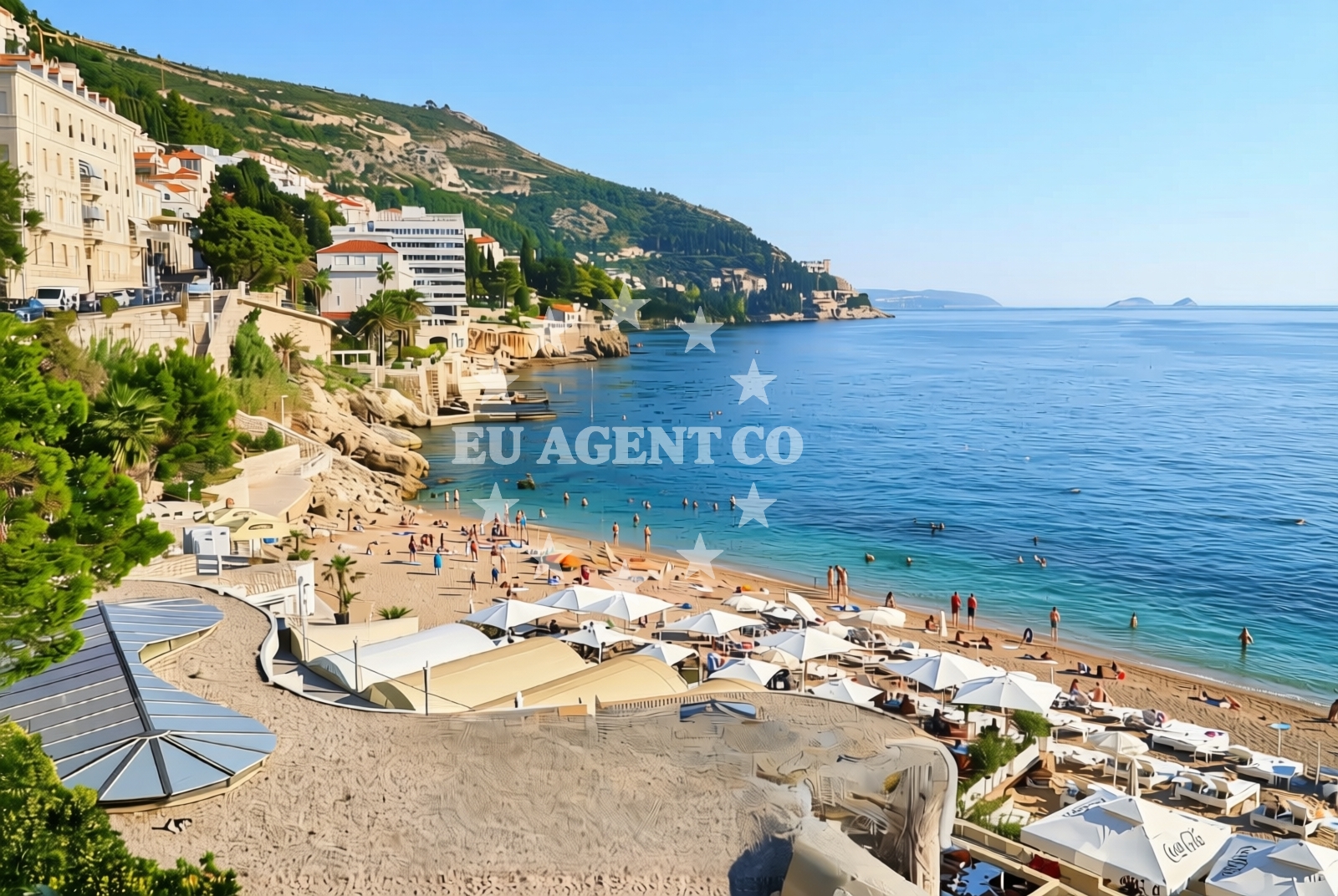 Beach facilities and surroundings at Dubrovnik: beaches and coves (21) in Dubrovnik