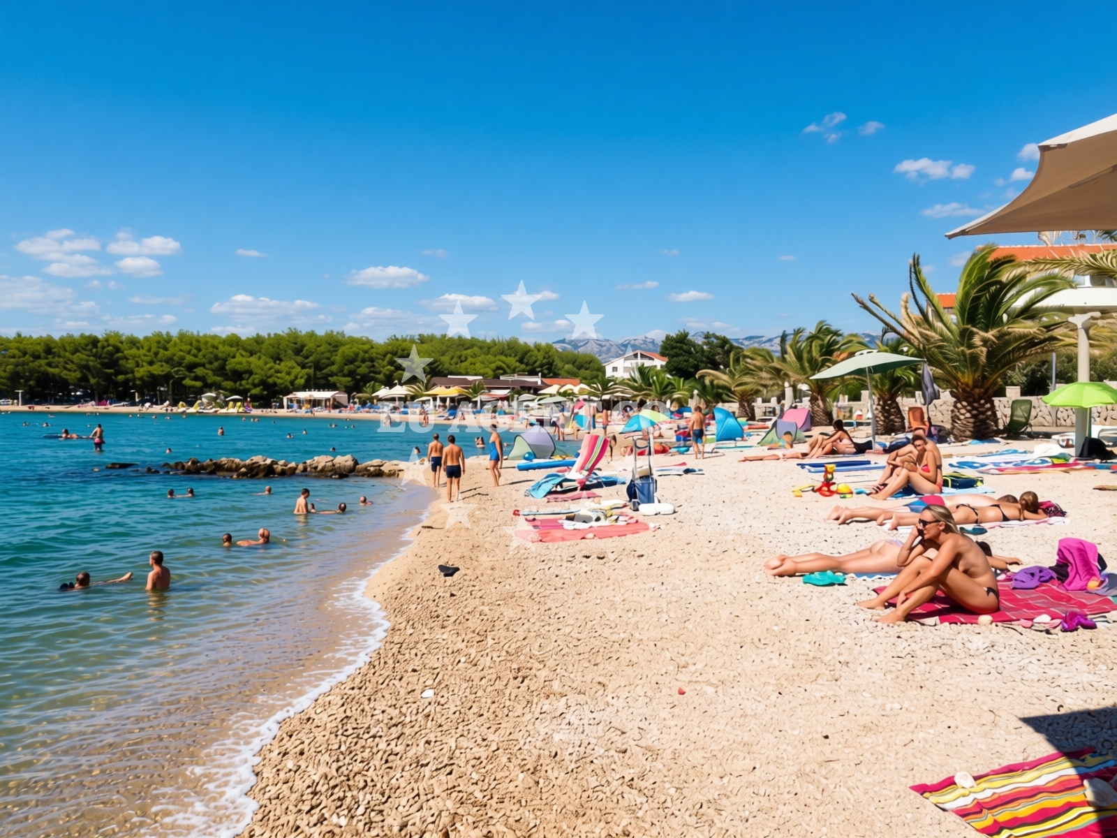 Additional view of Dubrovnik small beach