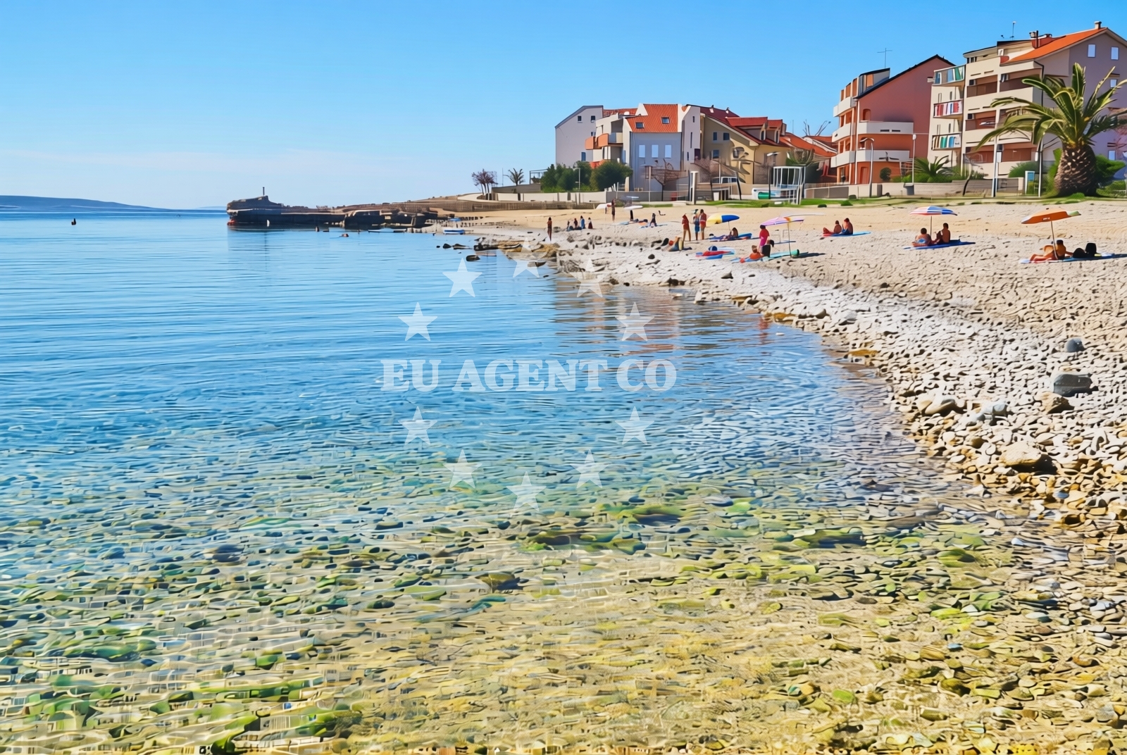 Additional view of Dubrovnik small beach