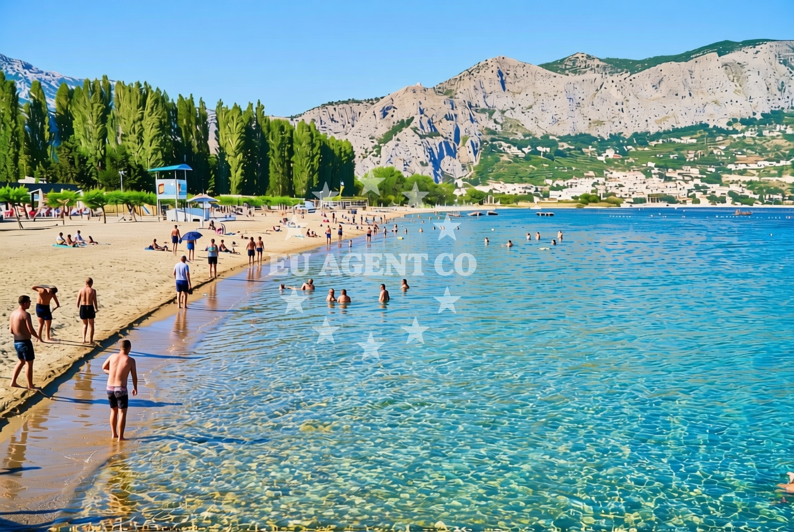 Overview of Duće: beaches and coves (10) in Duće
