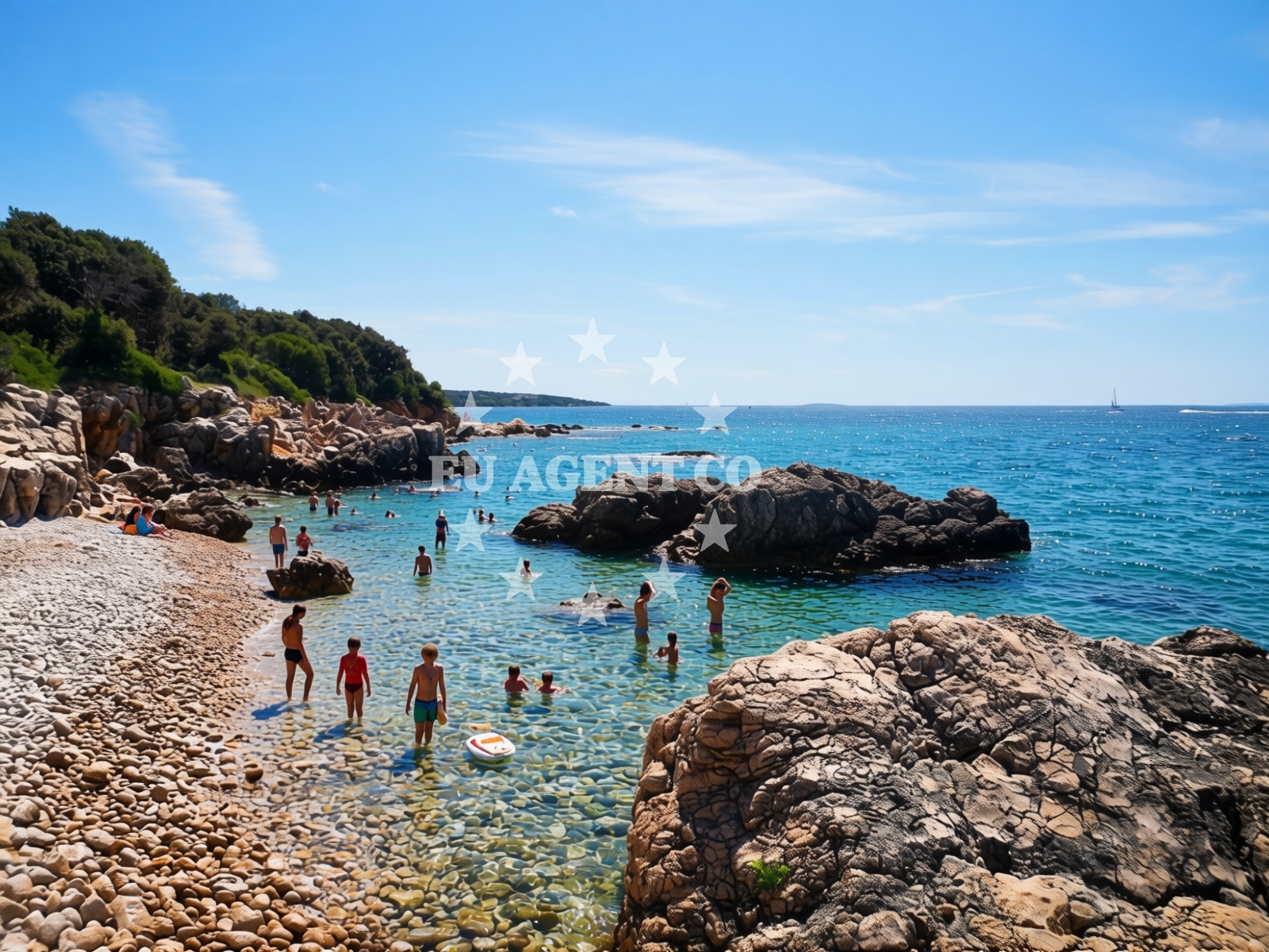 Additional view of Dudici beach in Gager 239A, Jakišnica