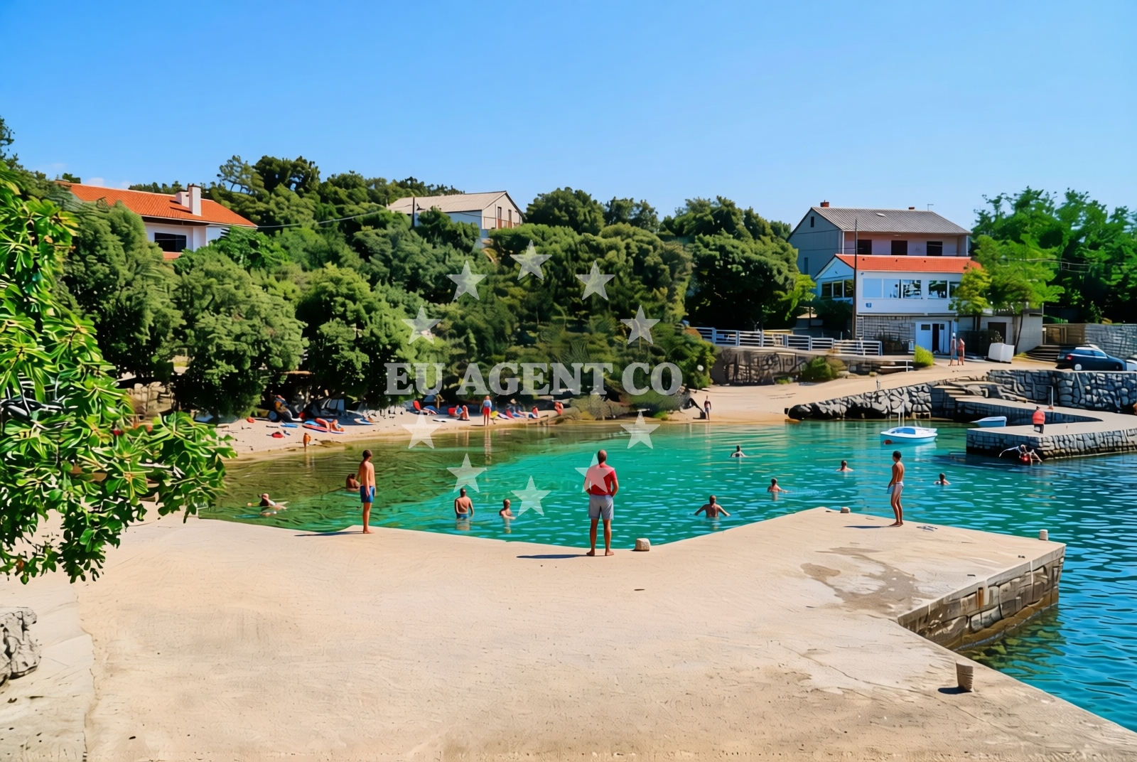 Additional view of Dudici beach in Gager 239A, Jakišnica