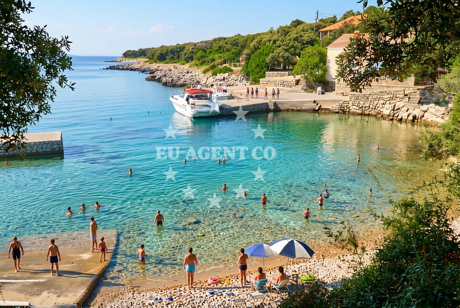 Additional view of Dudici beach in Gager 239A, Jakišnica