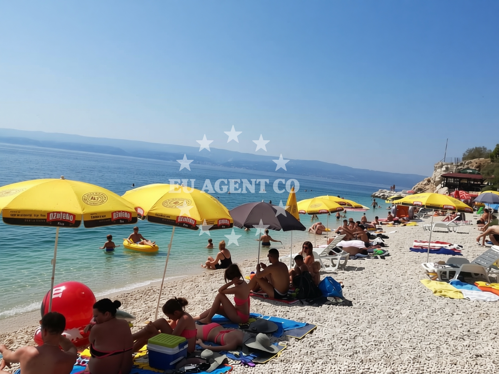 Additional view of Dugi Rat Beach in Poljička Cesta 63, Duće
