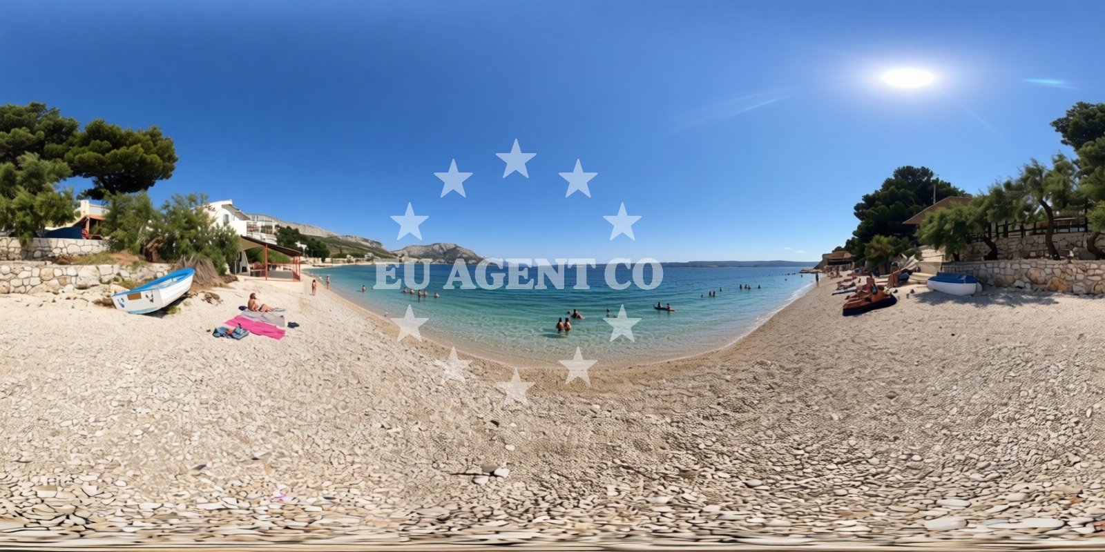 Additional view of Dugi Rat Beach in Poljička Cesta 63, Duće