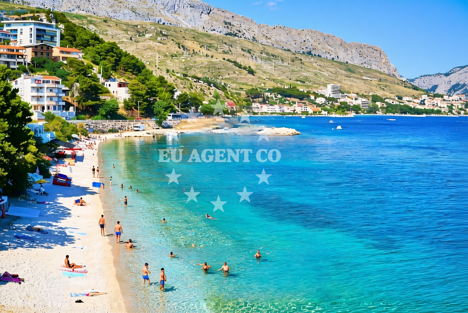 Additional view of Dugi Rat Beach in Poljička Cesta 63, Duće