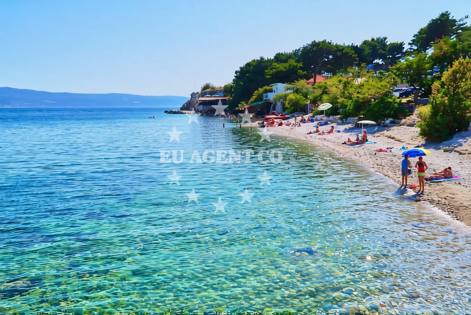 Additional view of Dugi Rat Beach in Poljička Cesta 63, Duće