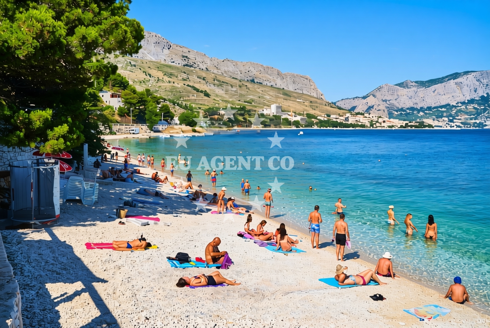 Additional view of Dugi Rat Beach in Poljička Cesta 63, Duće