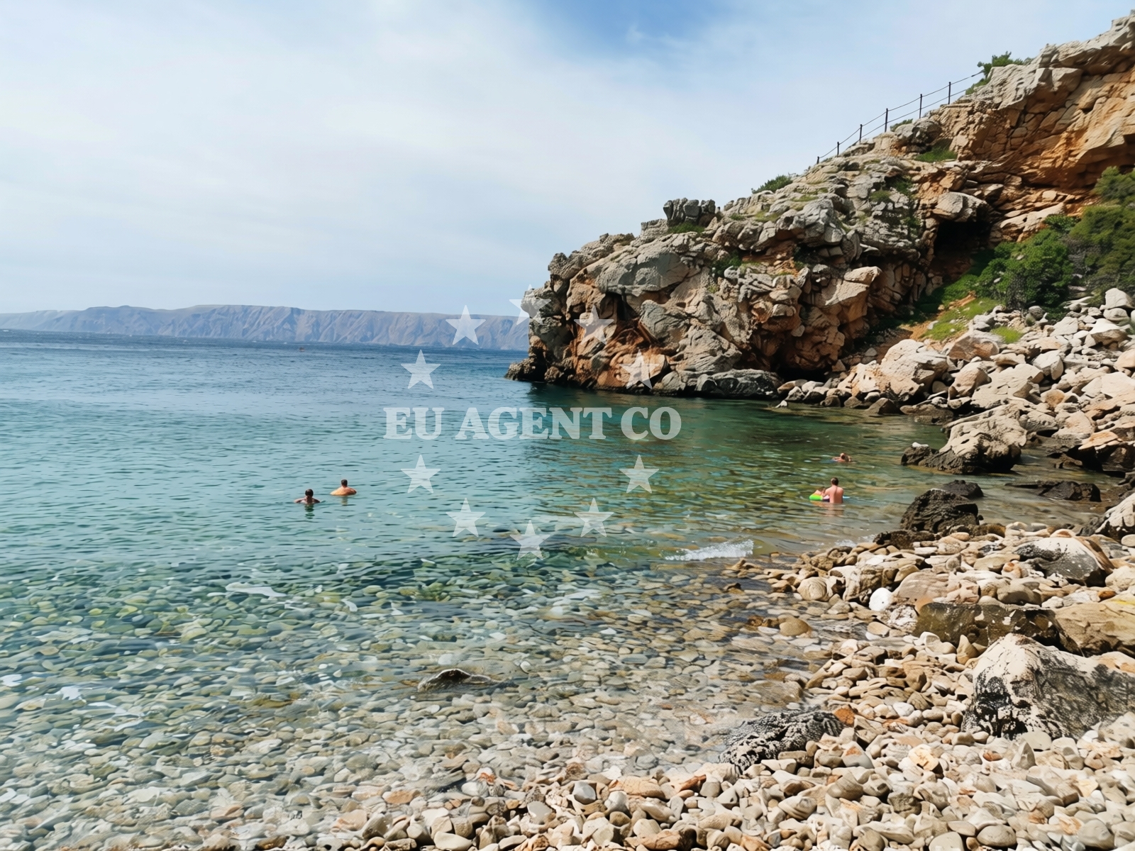 Additional view of Dugno beach in 19. dalmatinske divizije 27, Povile kuća, Novi Vinodolski