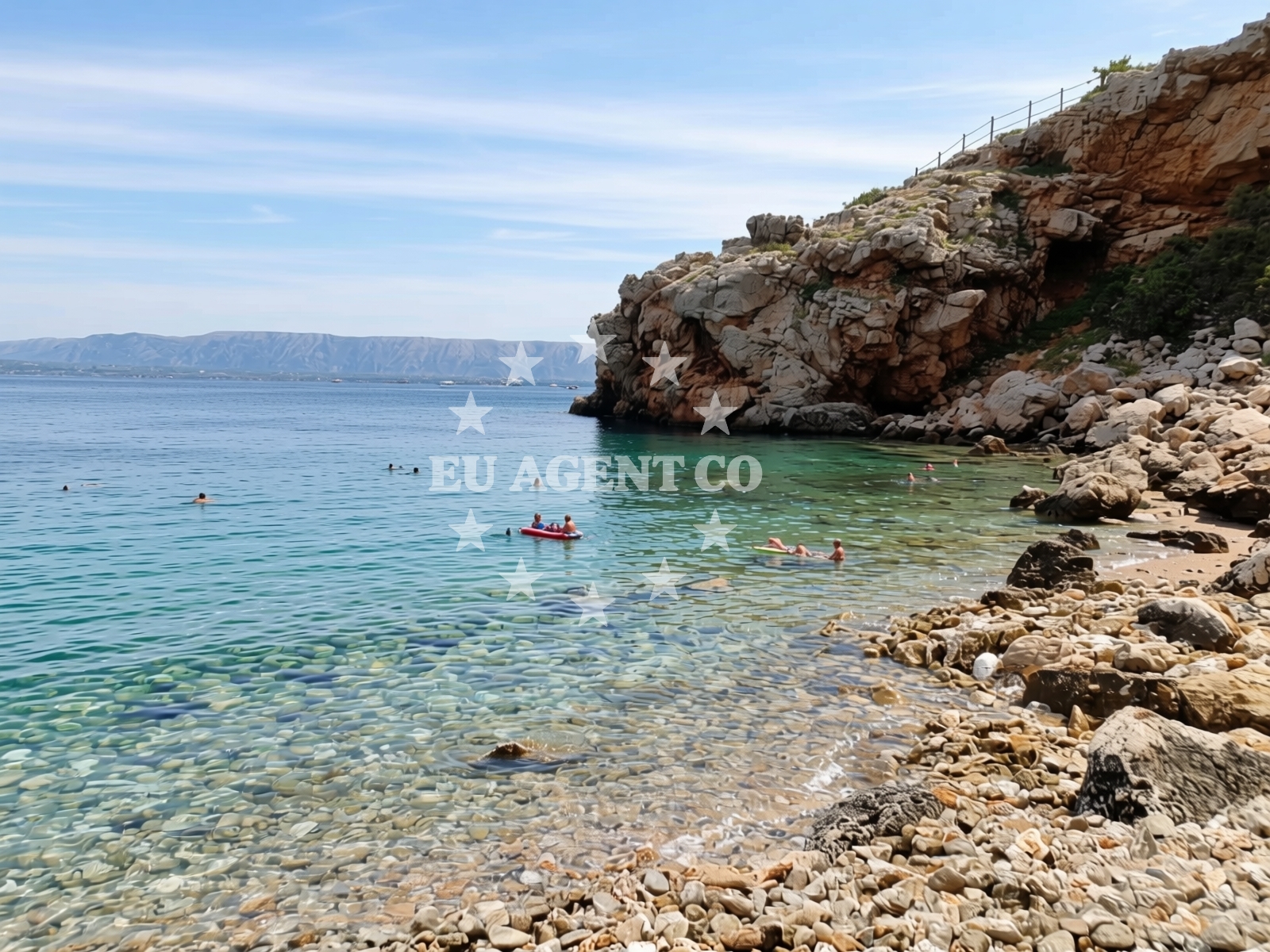 Additional view of Dugno beach in 19. dalmatinske divizije 27, Povile kuća, Novi Vinodolski