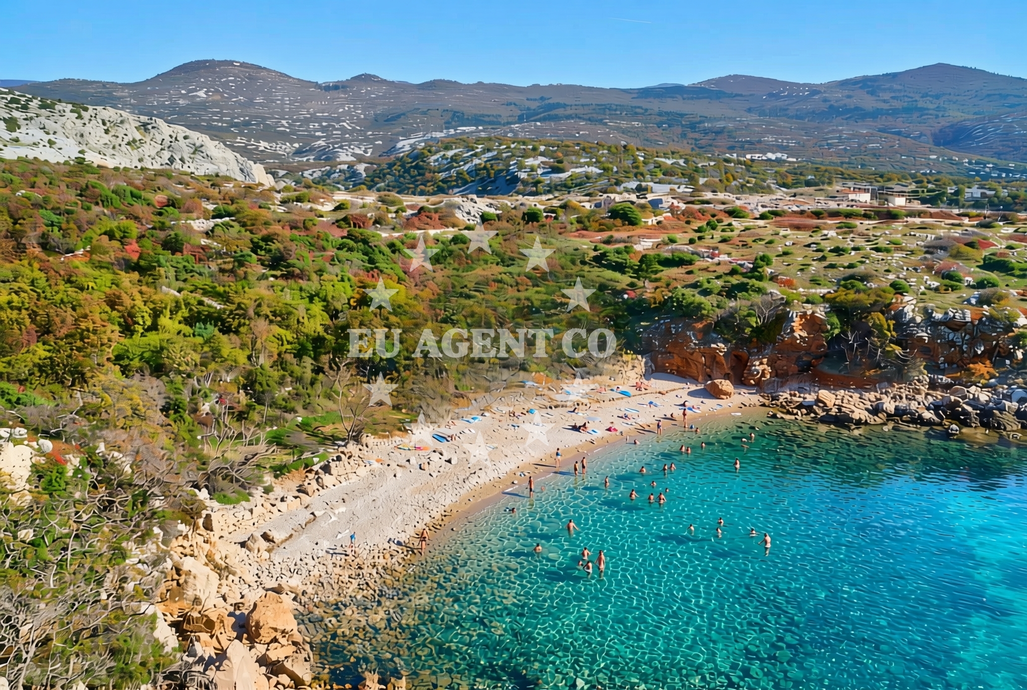 Additional view of Dugno beach in 19. dalmatinske divizije 27, Povile kuća, Novi Vinodolski