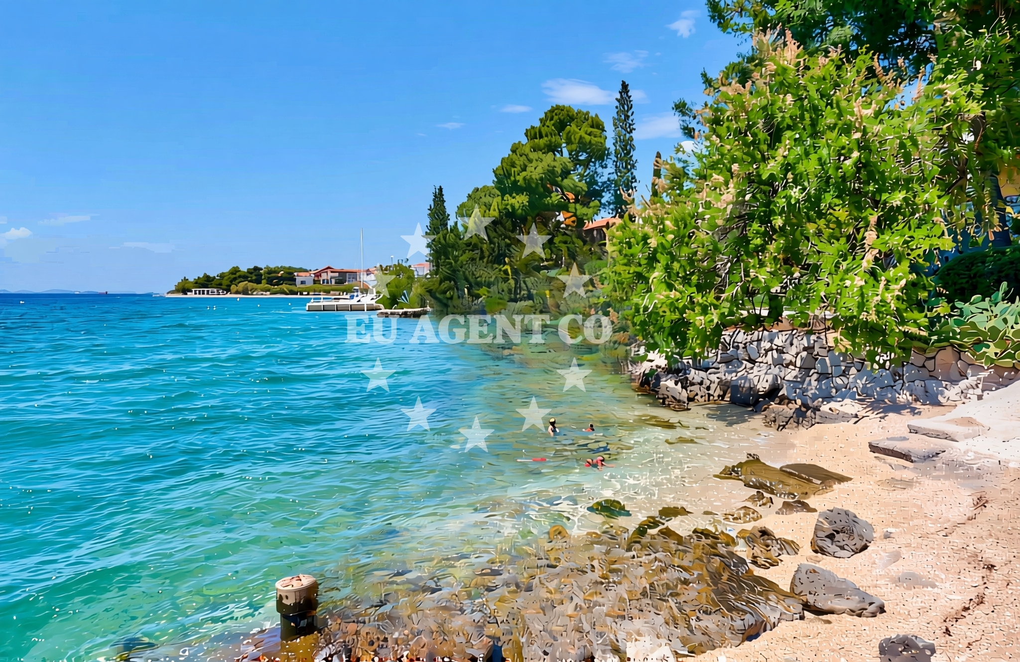 Additional view of Dumici beach in Grebaštica donja 100 1 floor, Grebaštica
