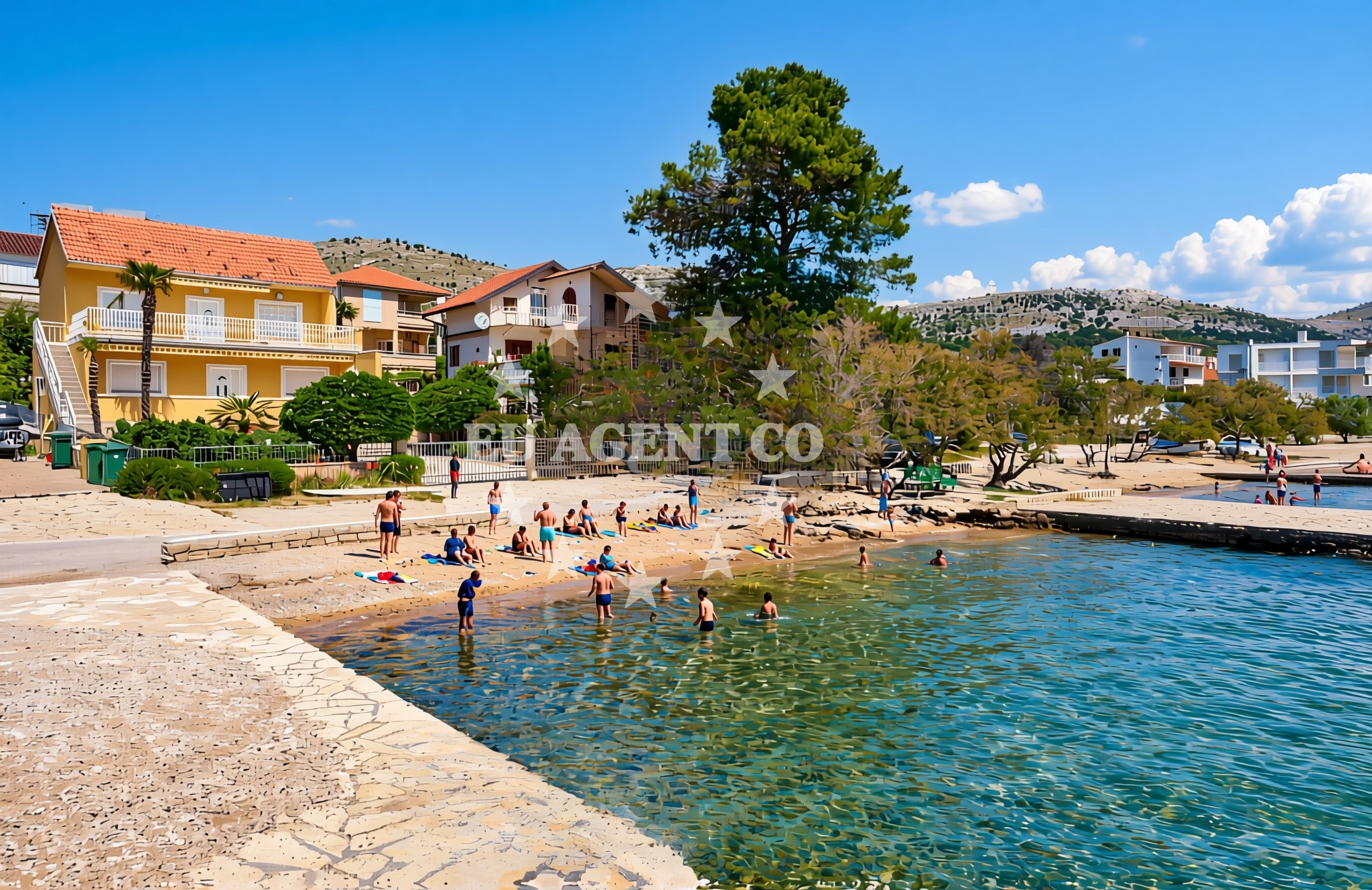 Additional view of Dumici beach in Grebaštica donja 100 1 floor, Grebaštica