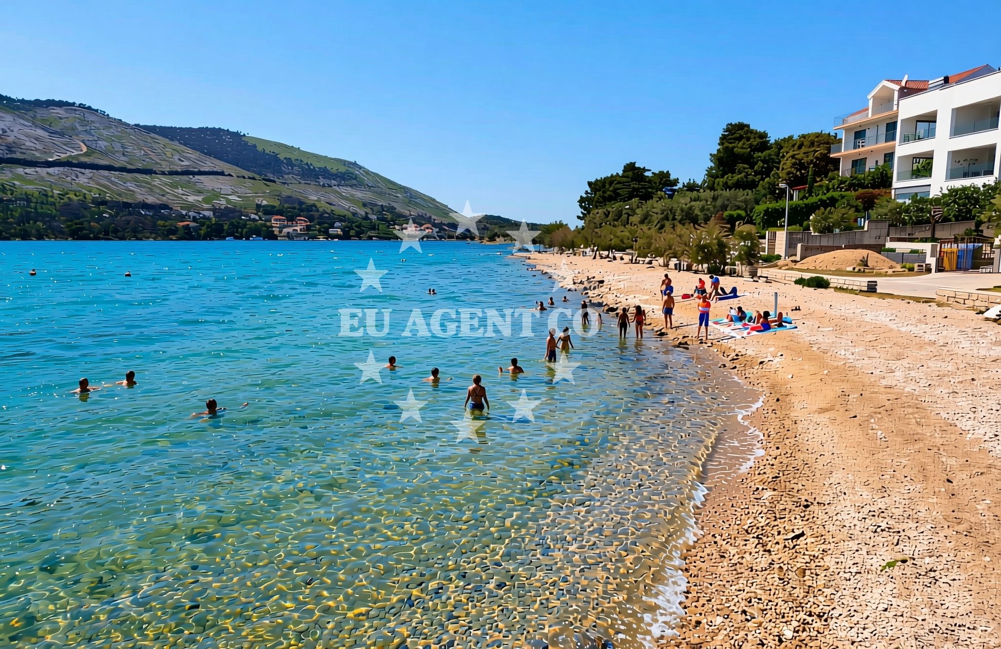 Additional view of Dumici beach in Grebaštica donja 100 1 floor, Grebaštica