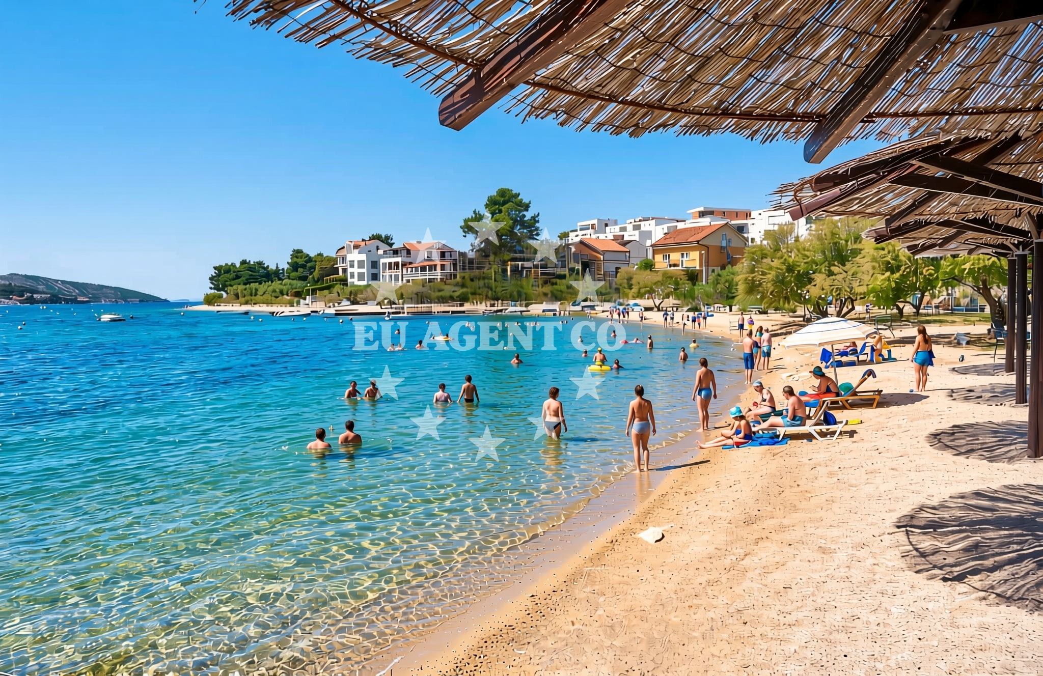 Additional view of Dumici beach in Grebaštica donja 100 1 floor, Grebaštica