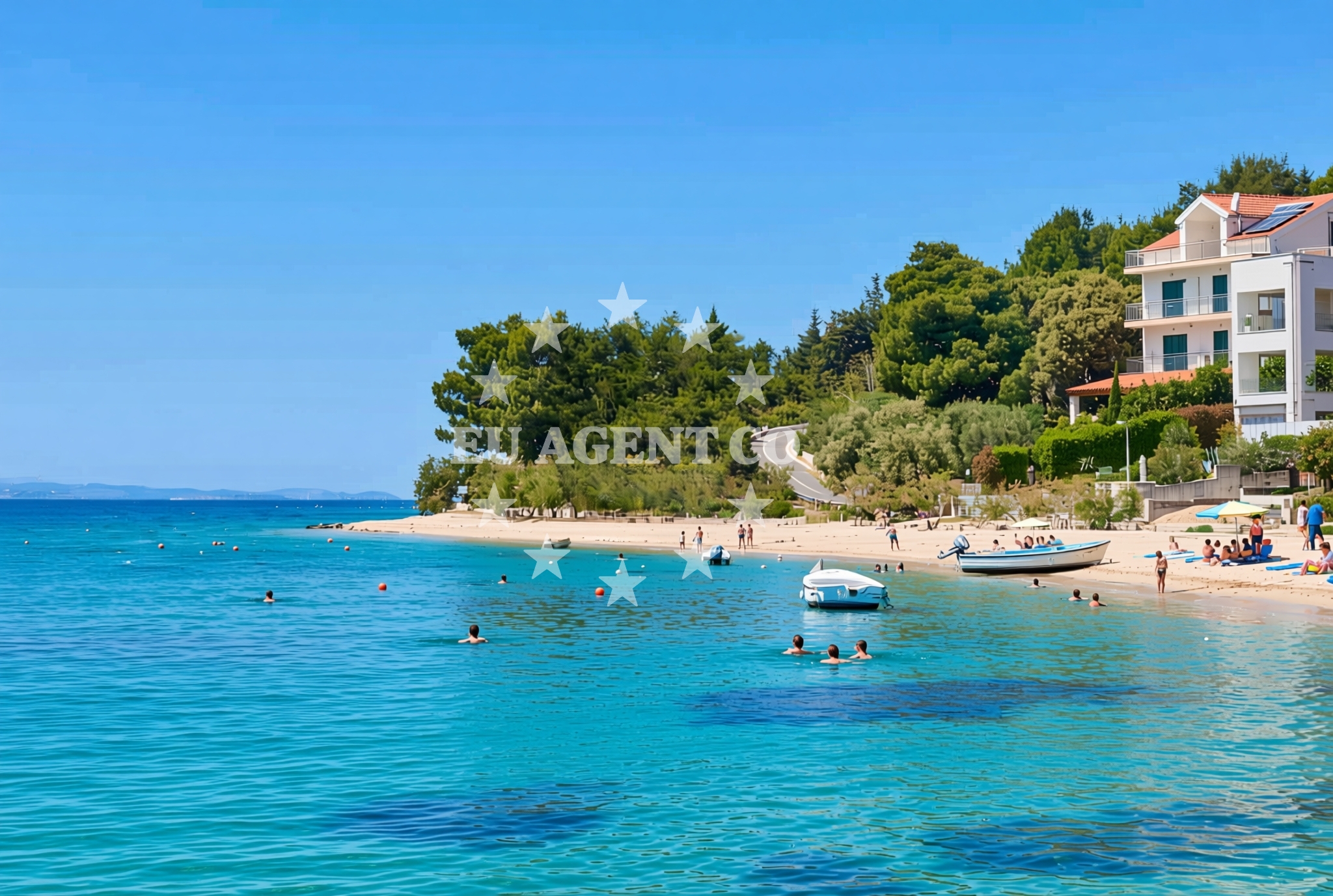 Additional view of Dumici beach in Grebaštica donja 100 1 floor, Grebaštica