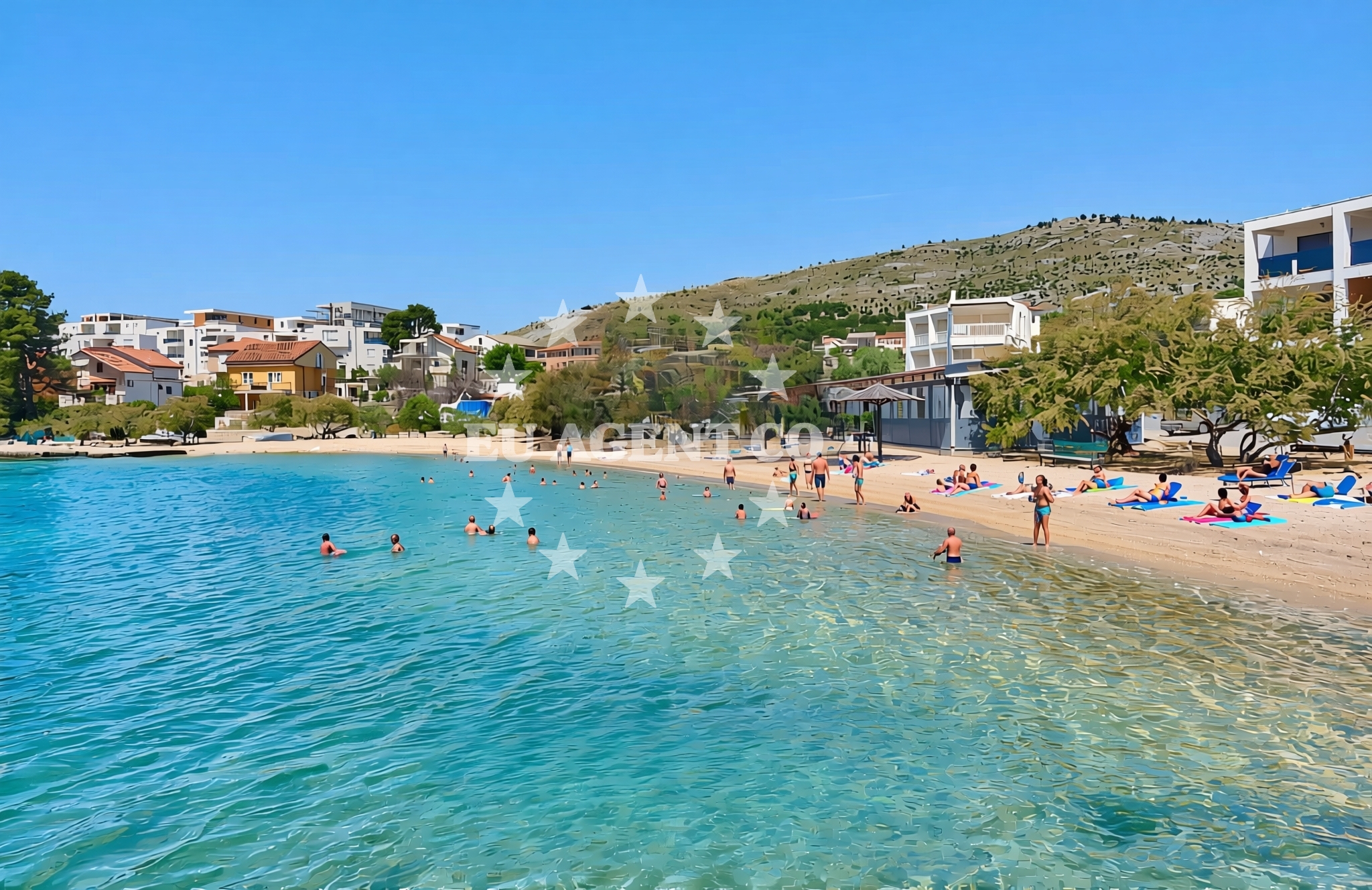 Additional view of Dumici beach in Grebaštica donja 100 1 floor, Grebaštica