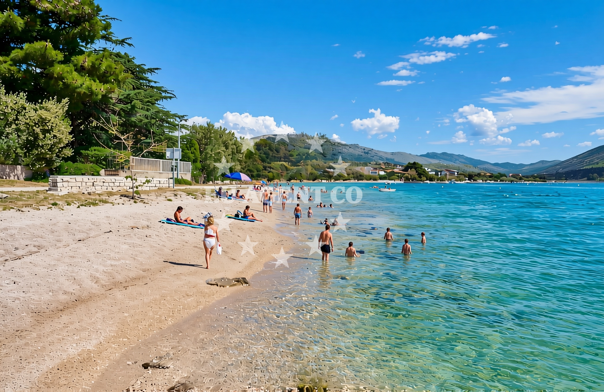 Additional view of Dumici beach in Grebaštica donja 100 1 floor, Grebaštica