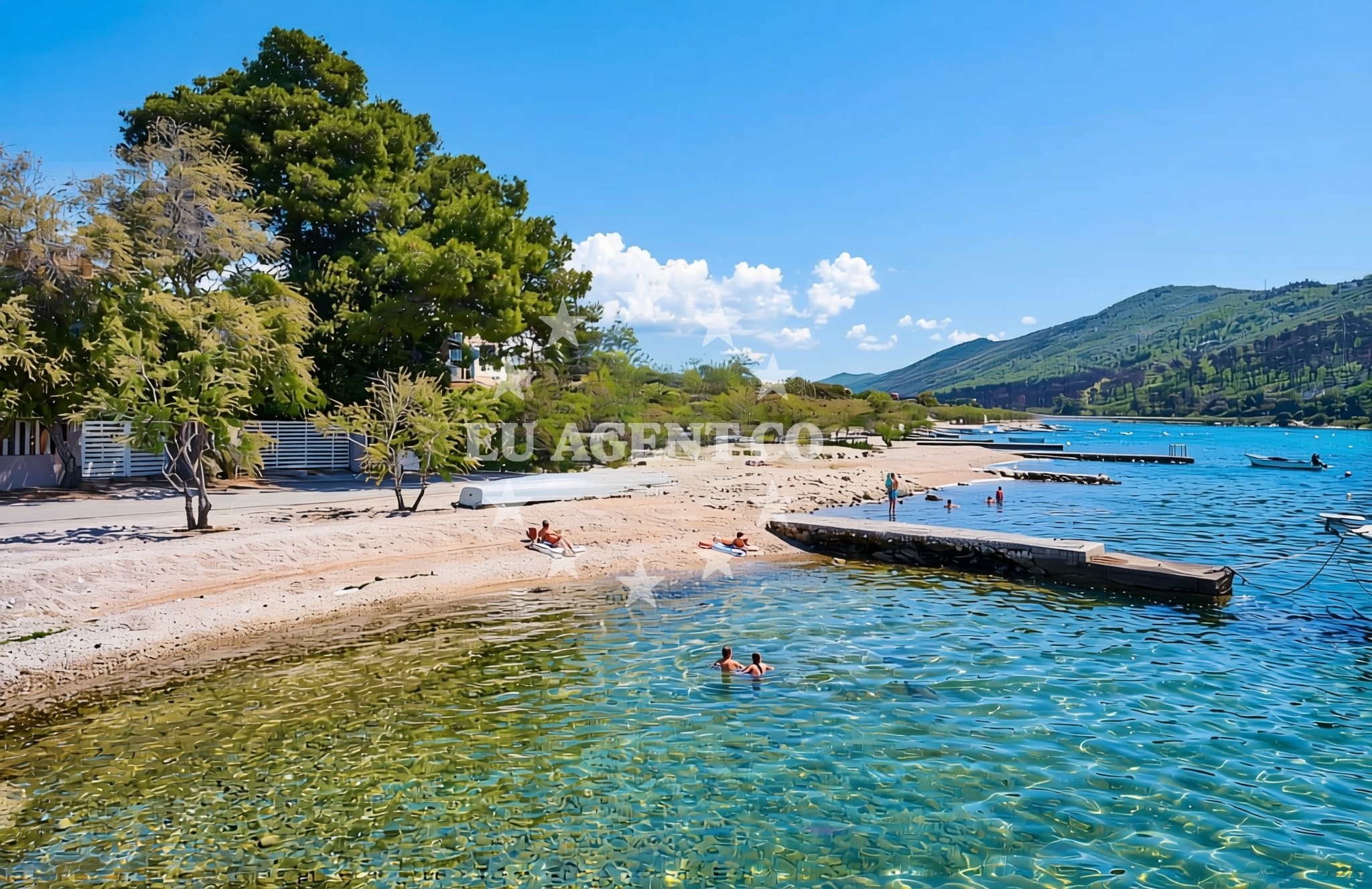 Additional view of Dumici beach in Grebaštica donja 100 1 floor, Grebaštica