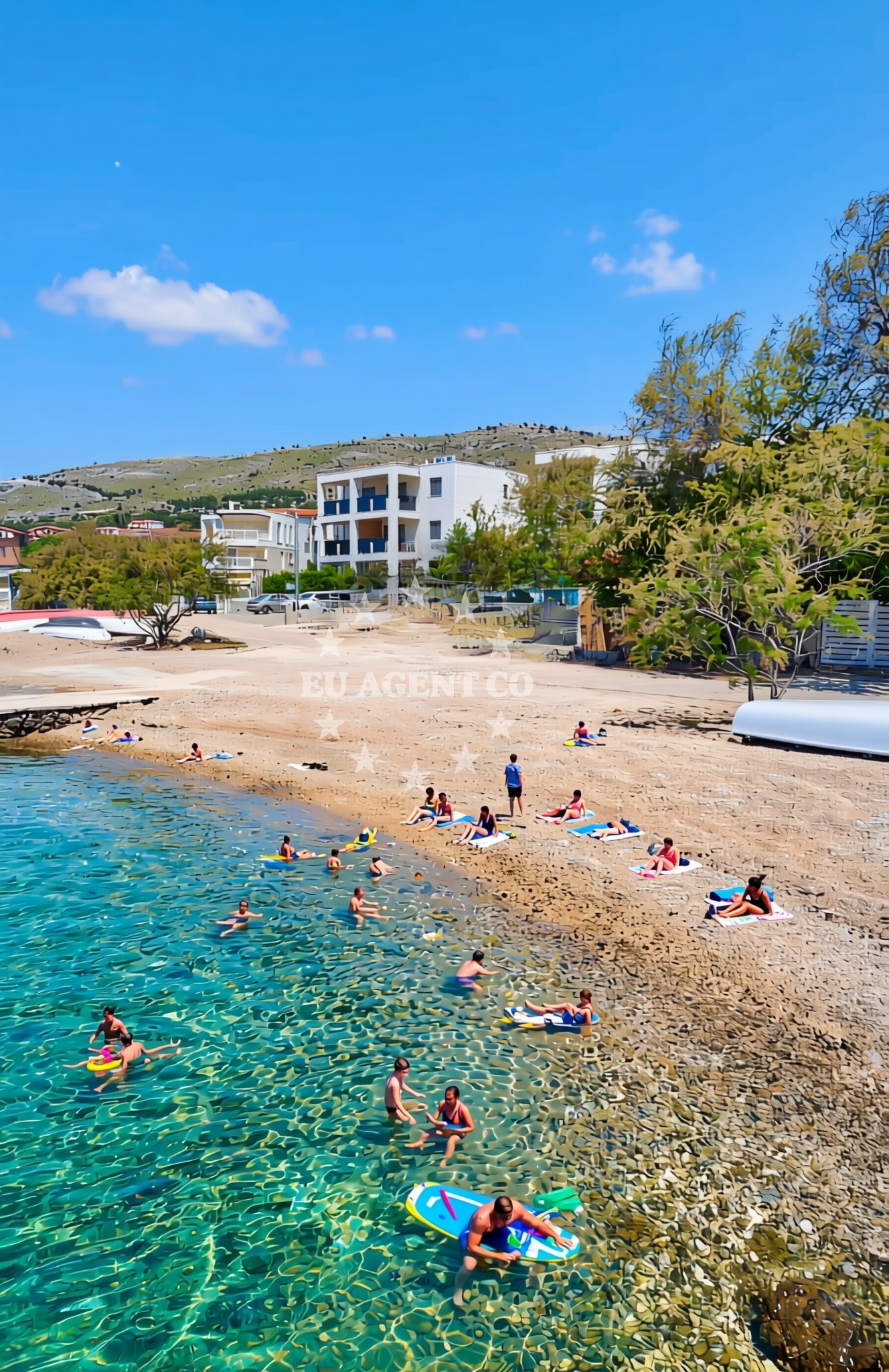 Additional view of Dumici beach in Grebaštica donja 100 1 floor, Grebaštica