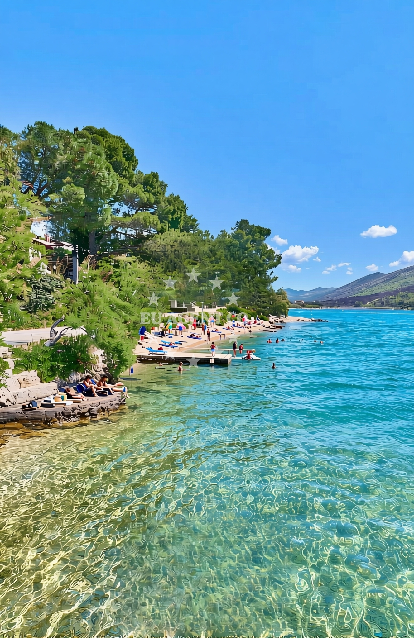 Additional view of Dumici beach in Grebaštica donja 100 1 floor, Grebaštica
