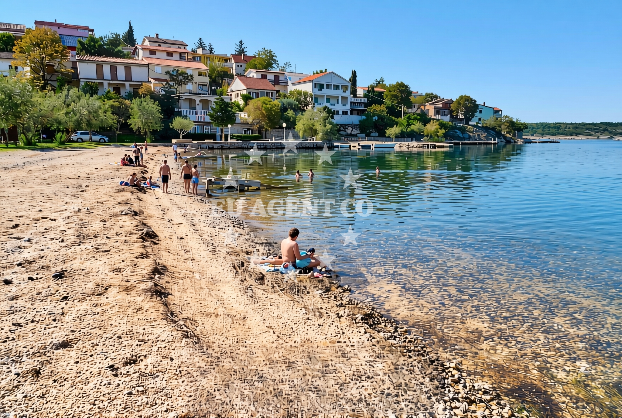Additional view of Dumicina beach in M. DRAGA HRV. BRANITELJA 13, Kaštelina
