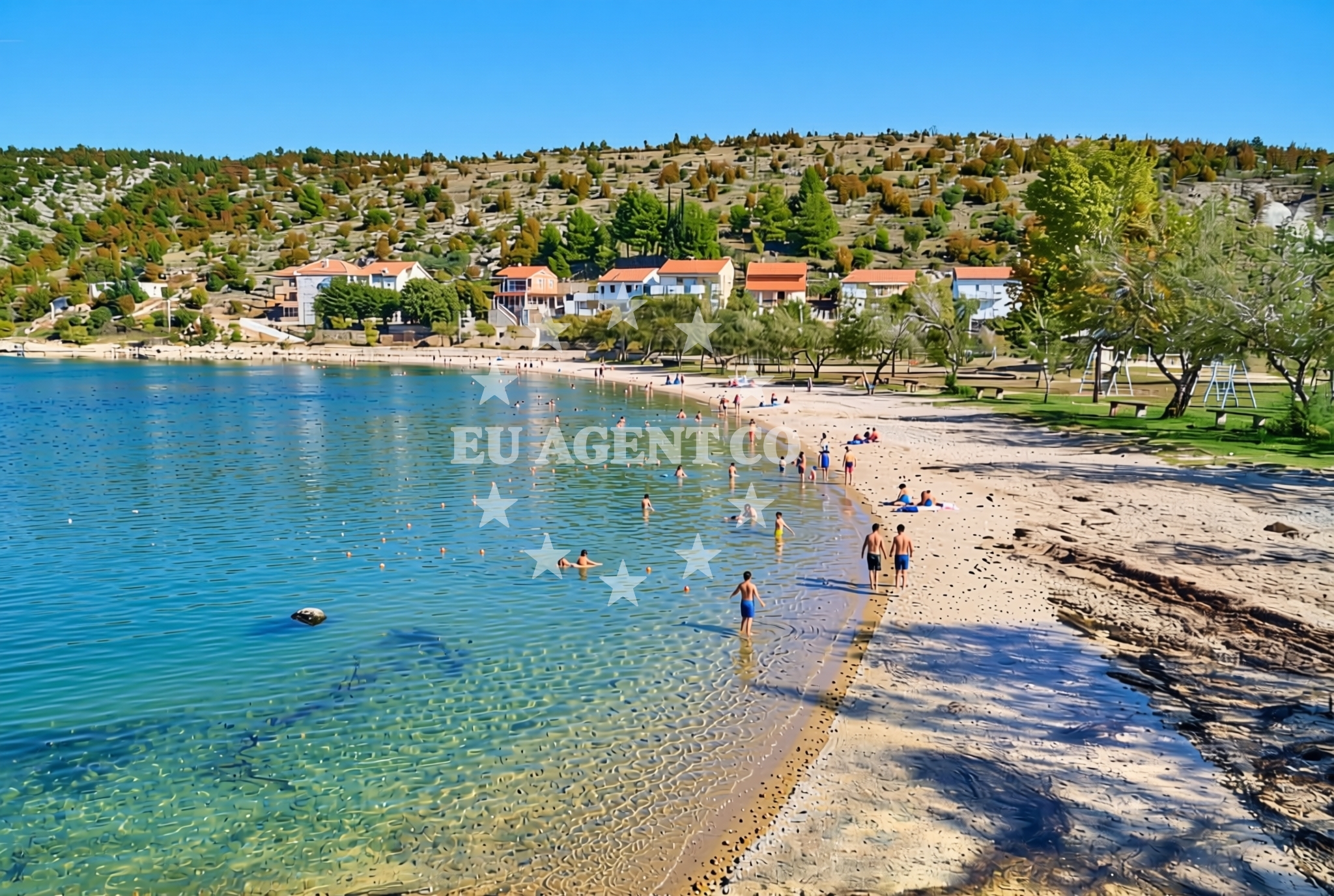 Additional view of Dumicina beach in M. DRAGA HRV. BRANITELJA 13, Kaštelina