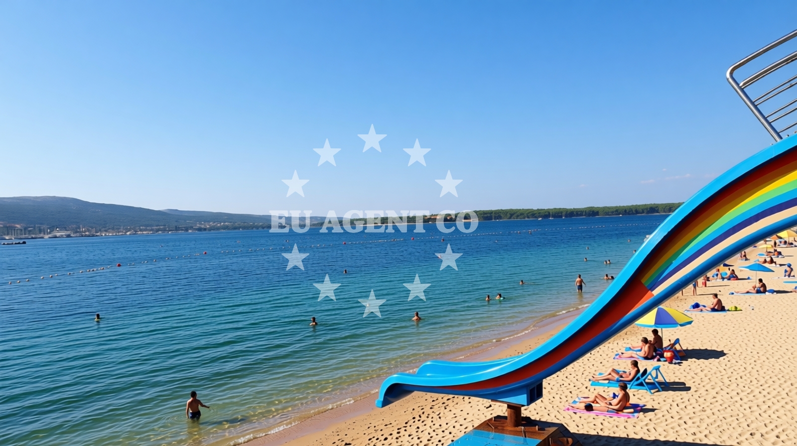Additional view of Dunat beach in Placa 16 Kornić, Placa 16, Kornić