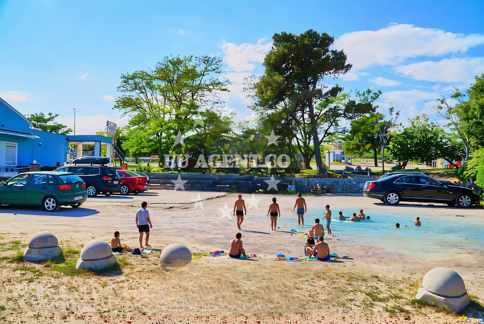 Additional view of Dunat beach in Placa 16 Kornić, Placa 16, Kornić
