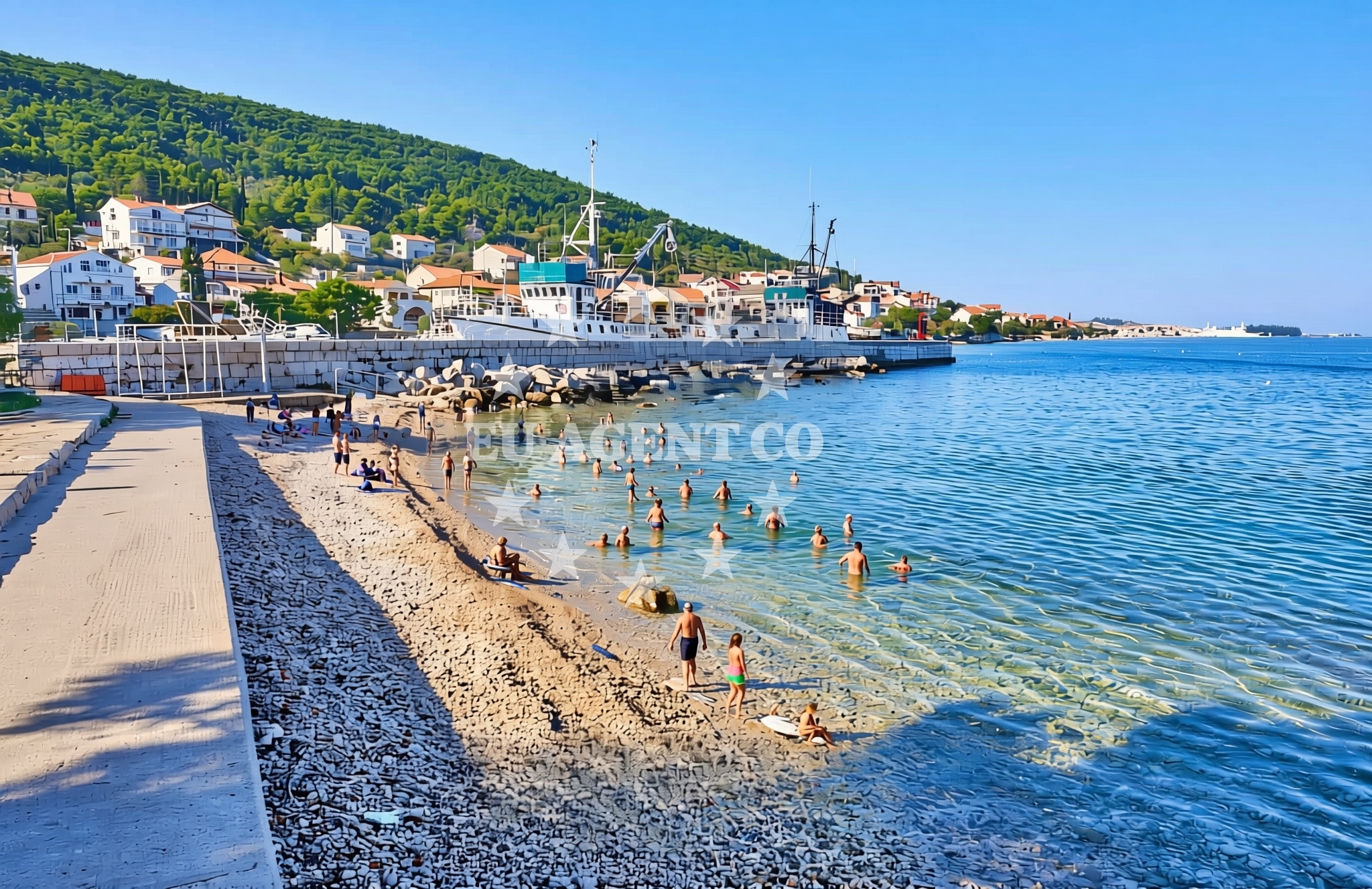 Additional view of Dundov, Kali (Ugljan) Beach in Dundov