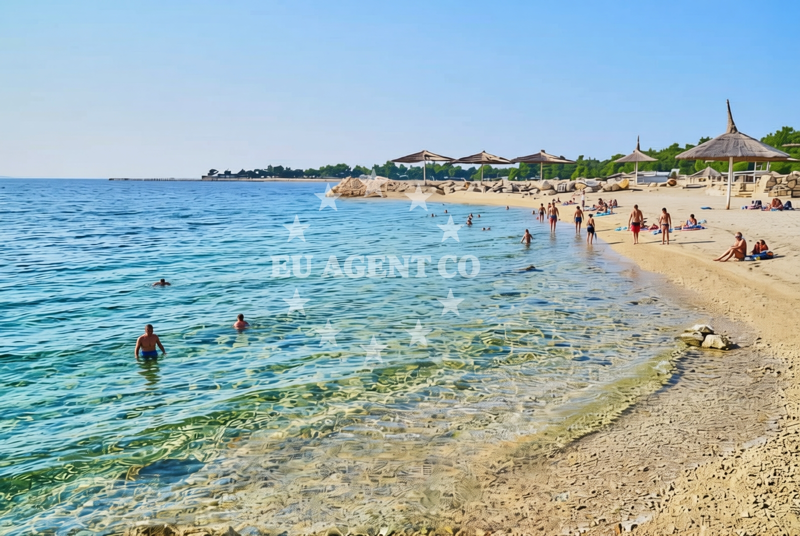 Additional view of Dva mornara, Šimuni (Pag) Beach in Dva mornara