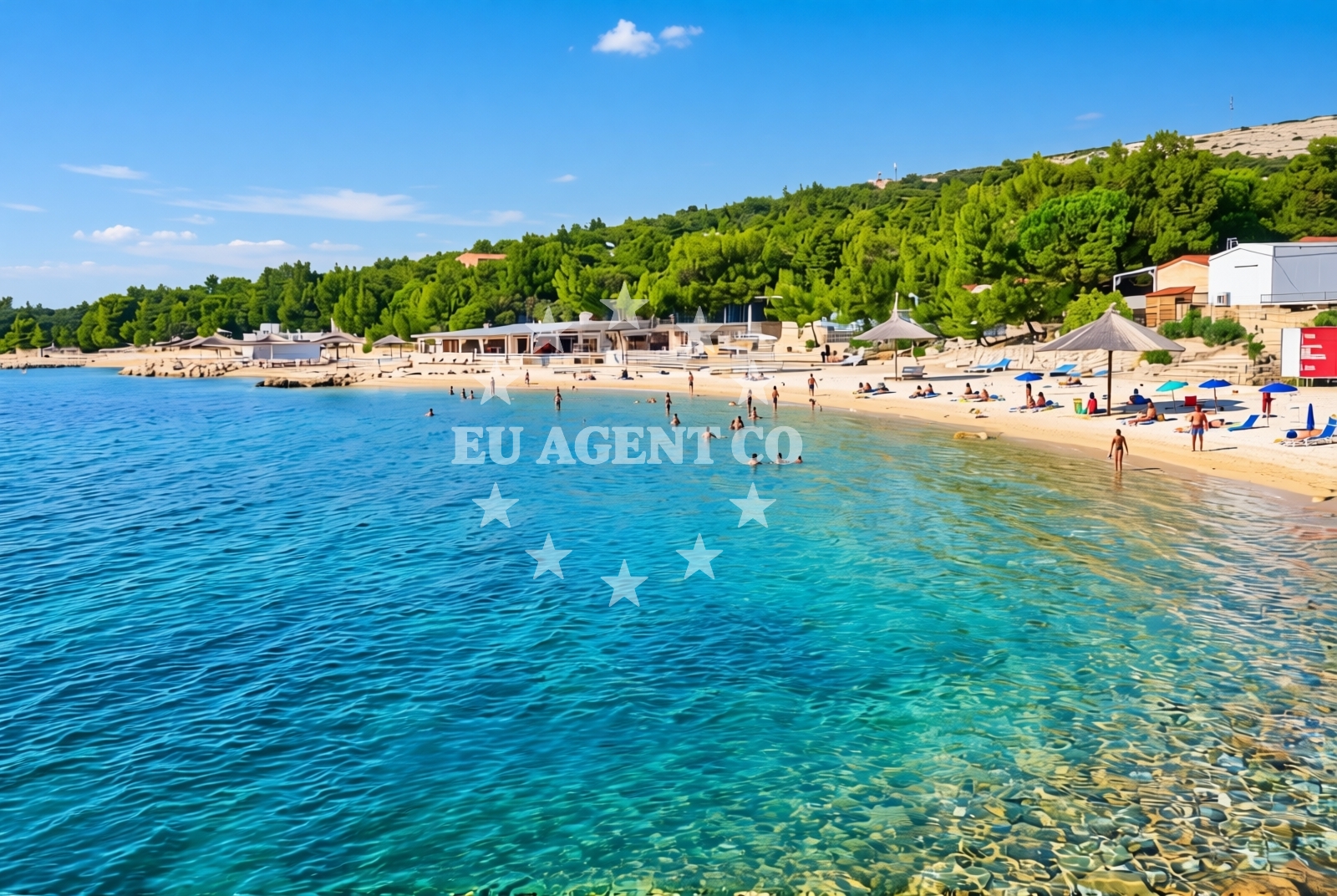 Additional view of Dva mornara, Šimuni (Pag) Beach in Dva mornara