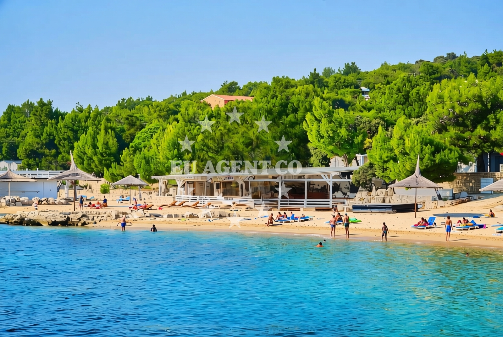 Additional view of Dva mornara, Šimuni (Pag) Beach in Dva mornara