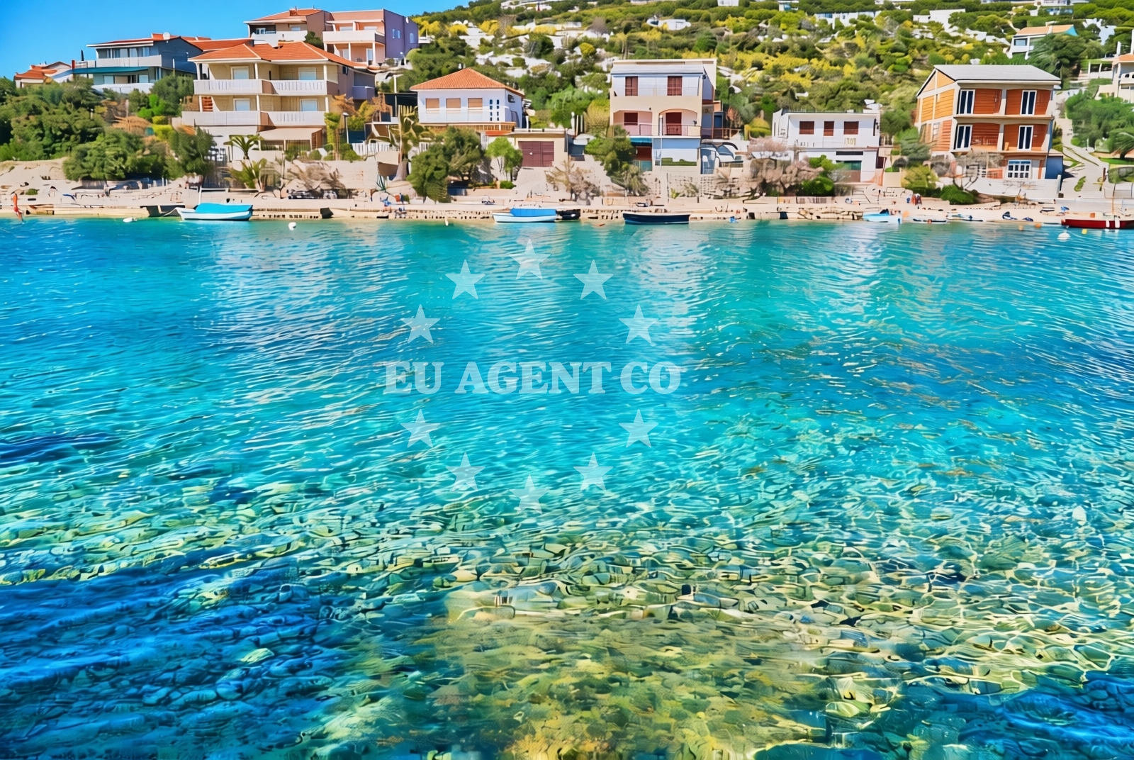 Additional view of Dvornica beach in Uvala Luka 47, Rogoznica