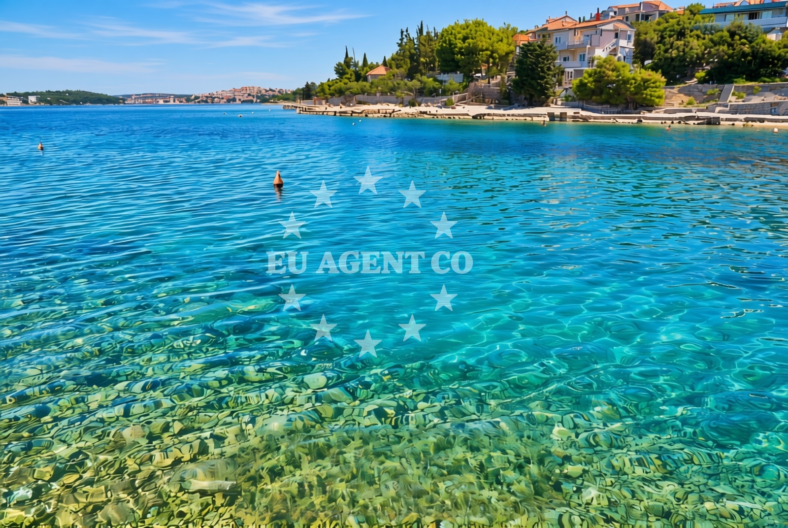 Additional view of Dvornica beach in Uvala Luka 47, Rogoznica