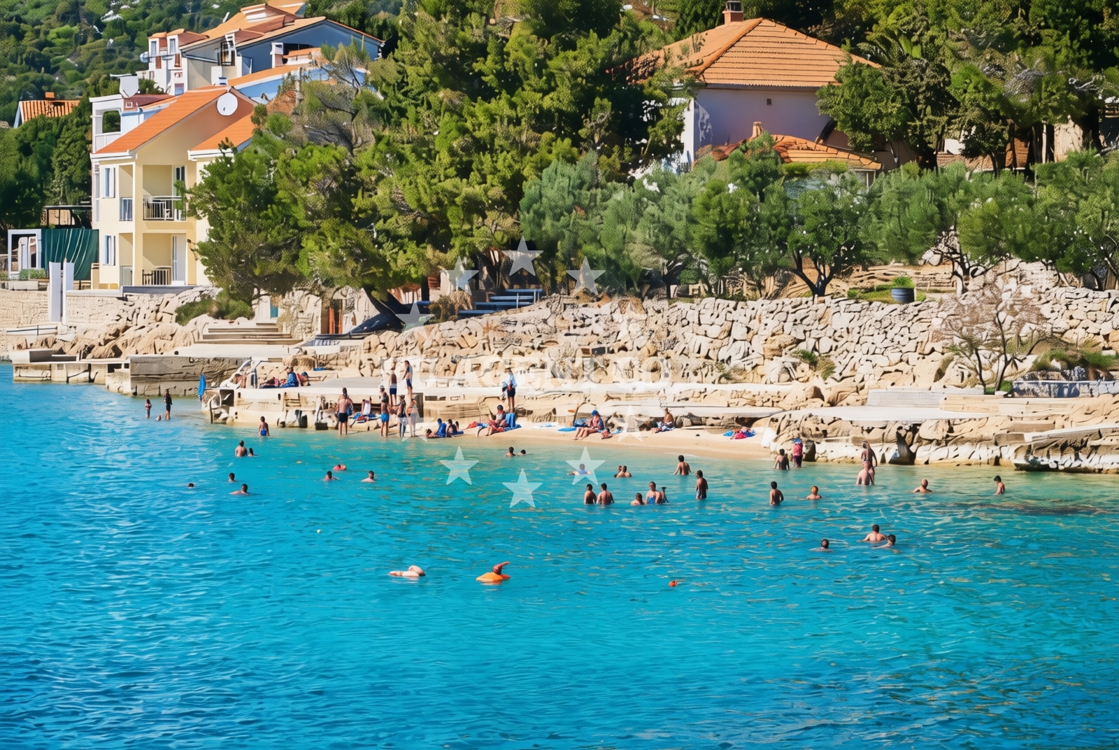Additional view of Dvornica beach in Uvala Luka 47, Rogoznica
