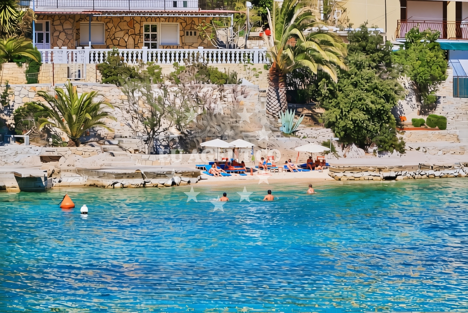 Additional view of Dvornica beach in Uvala Luka 47, Rogoznica