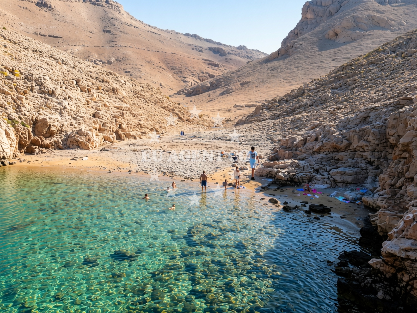 Additional view of Eldugott beach in Šibenska 23, Pag