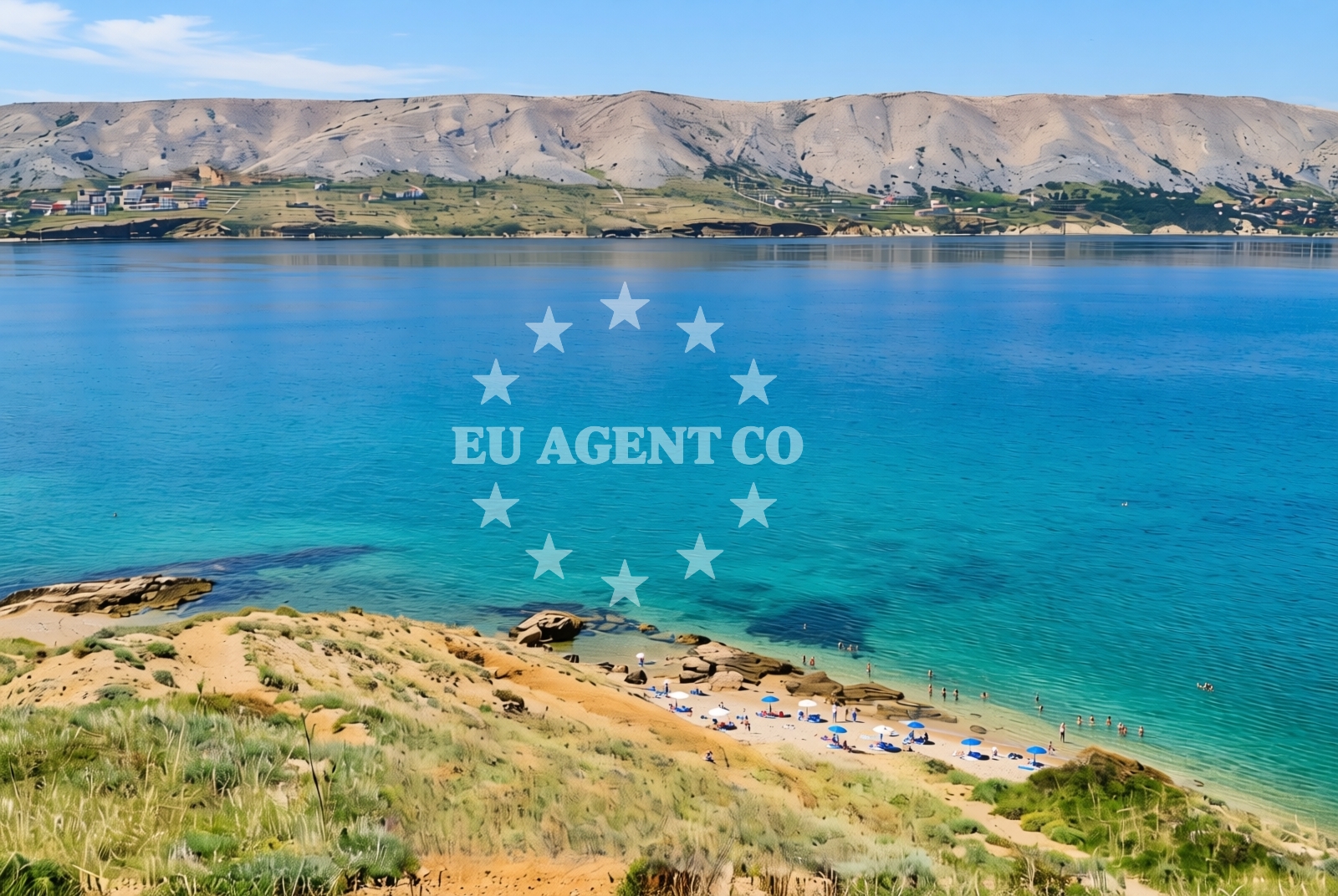 Additional view of Eldugott beach in Šibenska 23, Pag