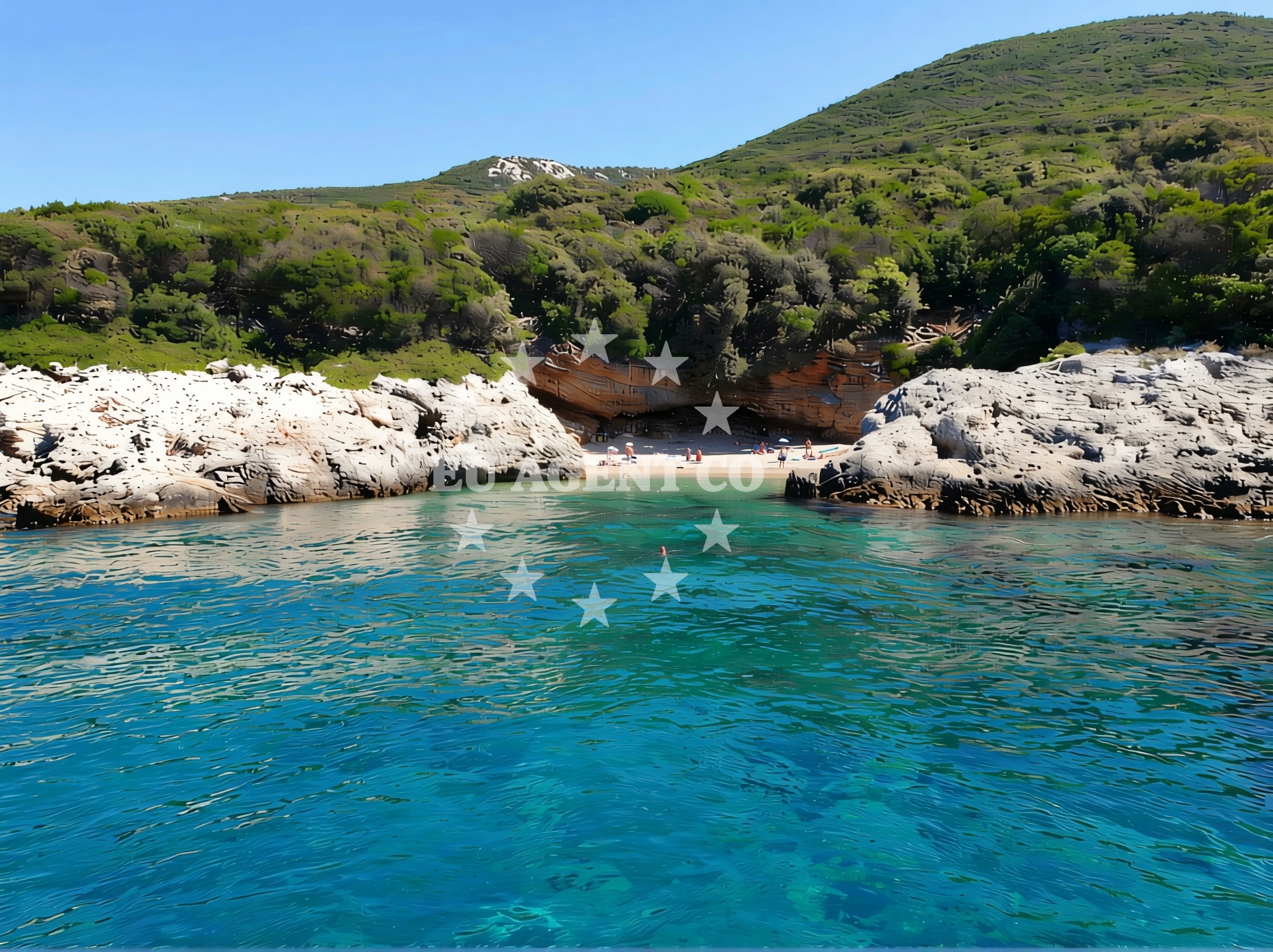 Additional view of Elfik beach in , Vidović