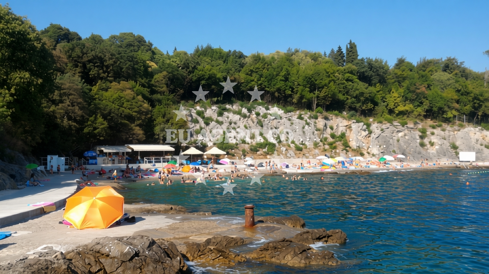 Additional view of Empeduja beach in Tencicevo ulica 6, Rijeka