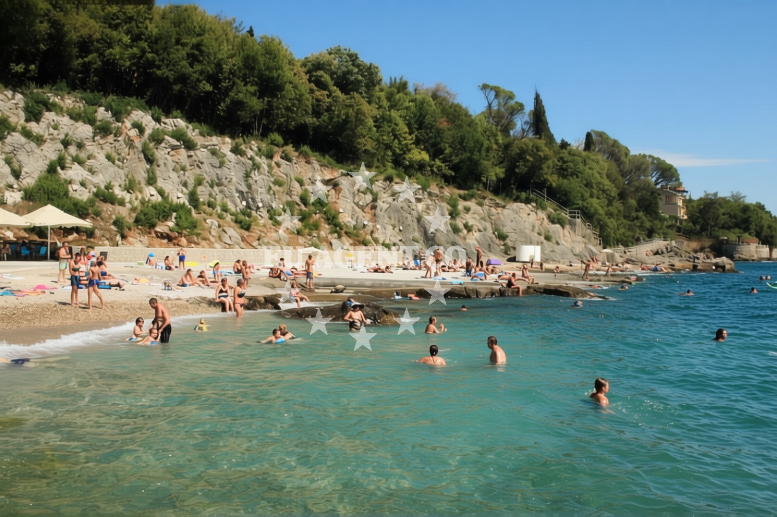 Additional view of Empeduja beach in Tencicevo ulica 6, Rijeka