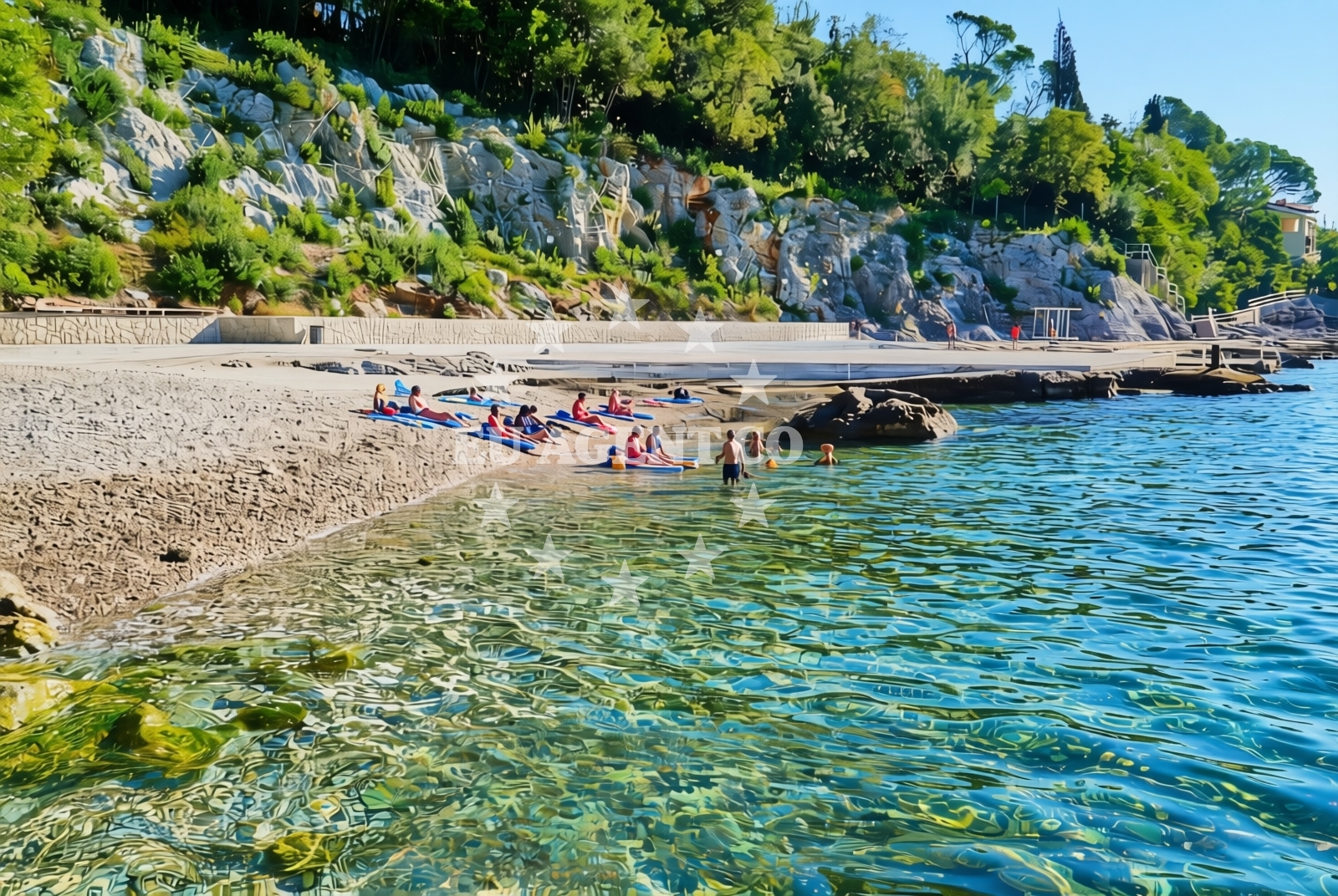 Additional view of Empeduja beach in Tencicevo ulica 6, Rijeka